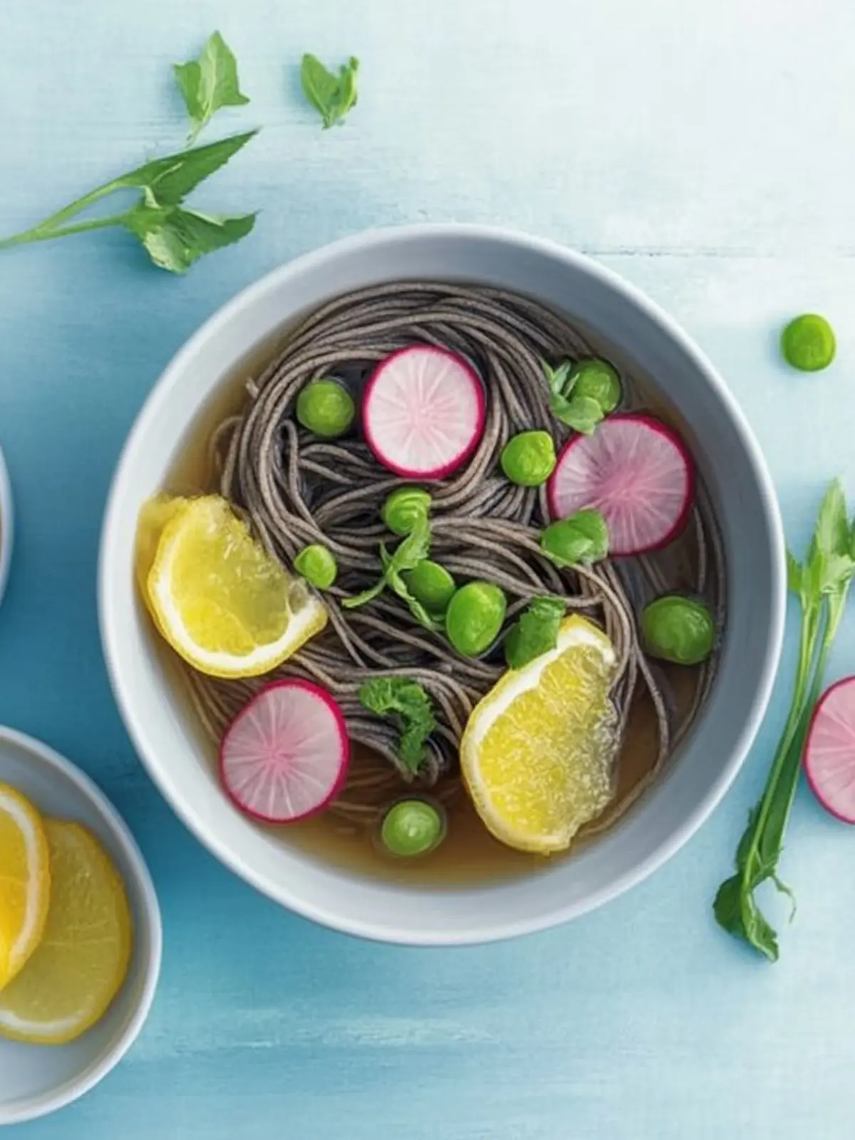 kalte Gemüse-Soba-Nudeln