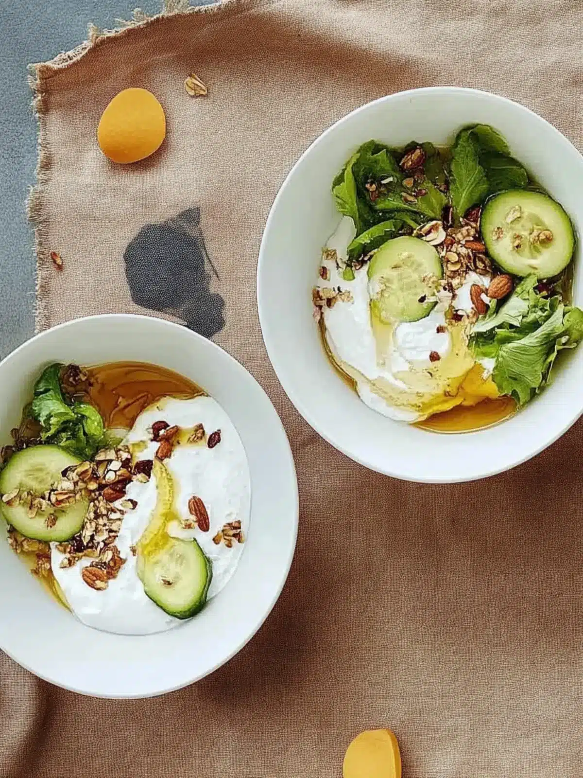 Tahini-Joghurt-Bowl mit Rosenkohl