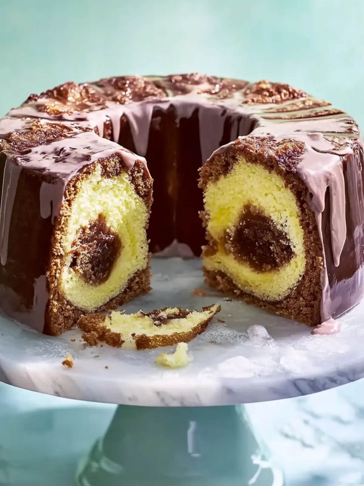 Schoko-Kokos-Marmorkuchen