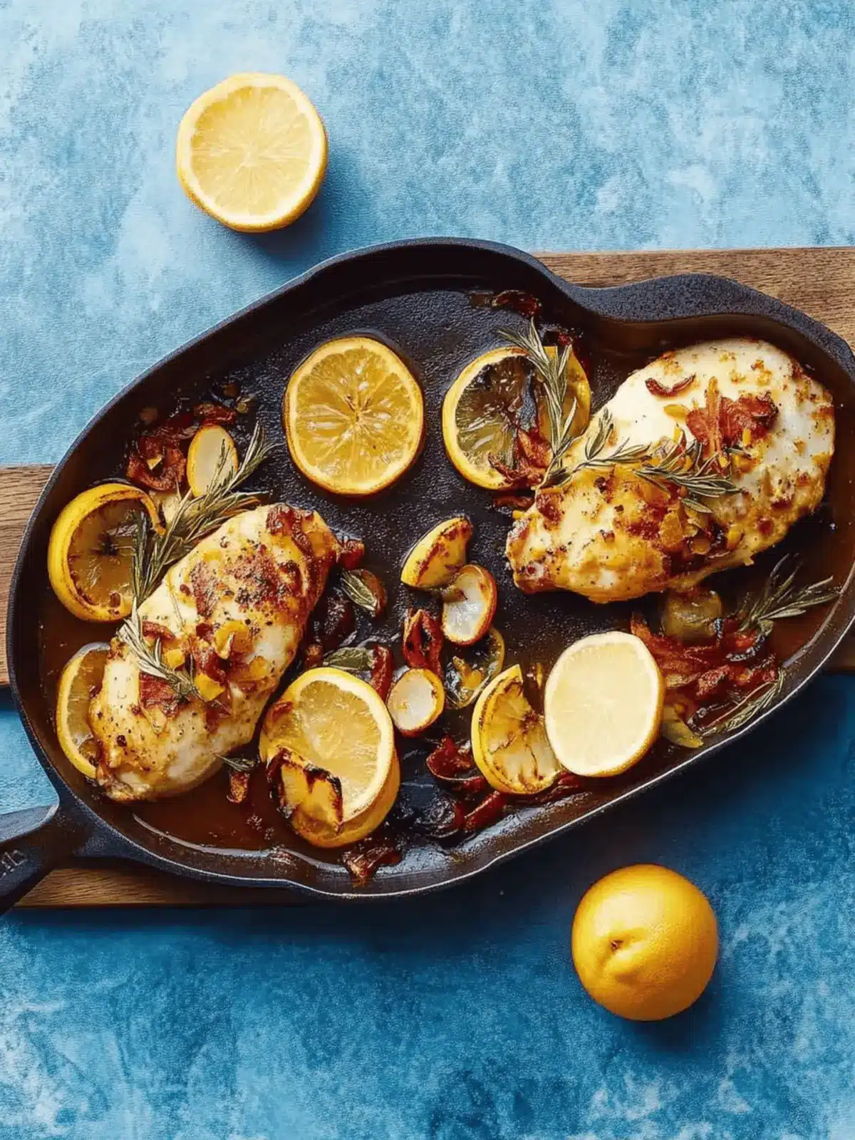 Hühnchen mit Cranberries und Rosmarin