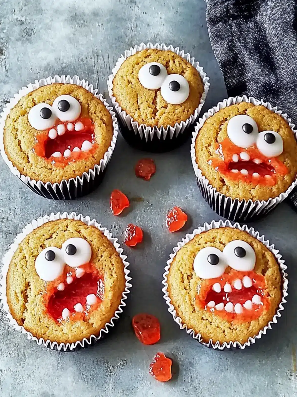 Last-Minute-Muffins für Halloween