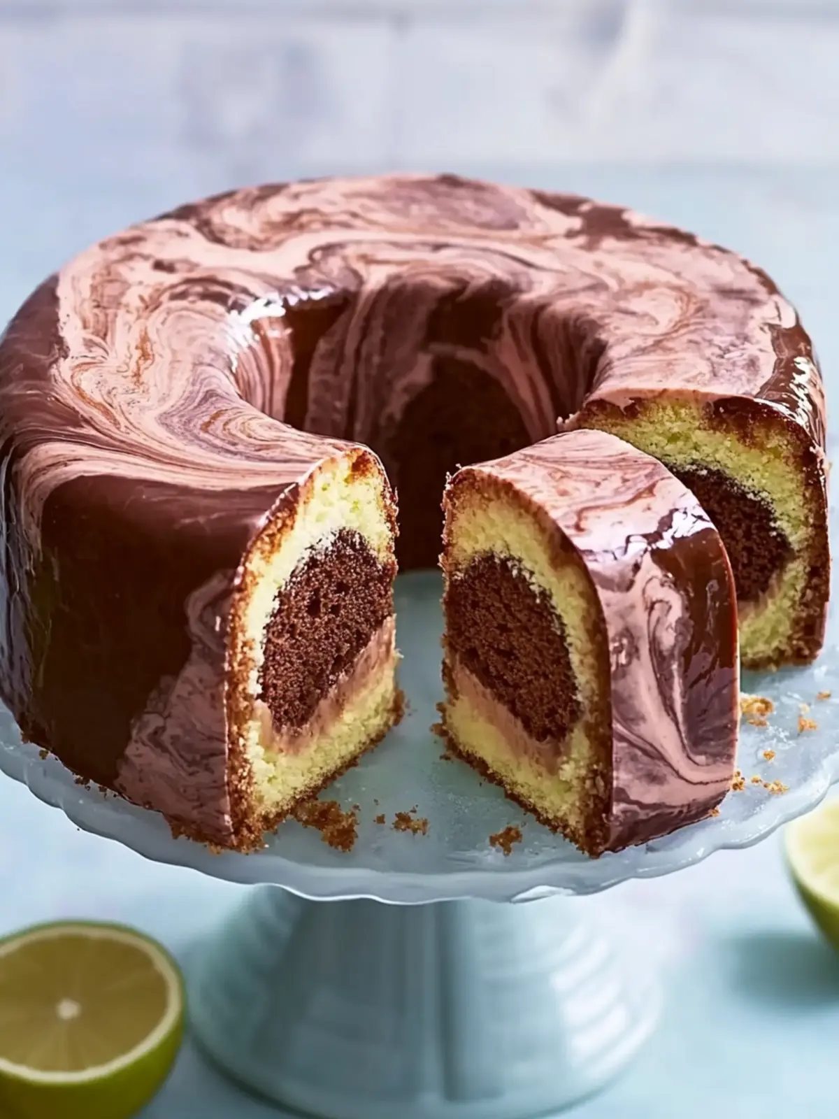 Schoko-Kokos-Marmorkuchen