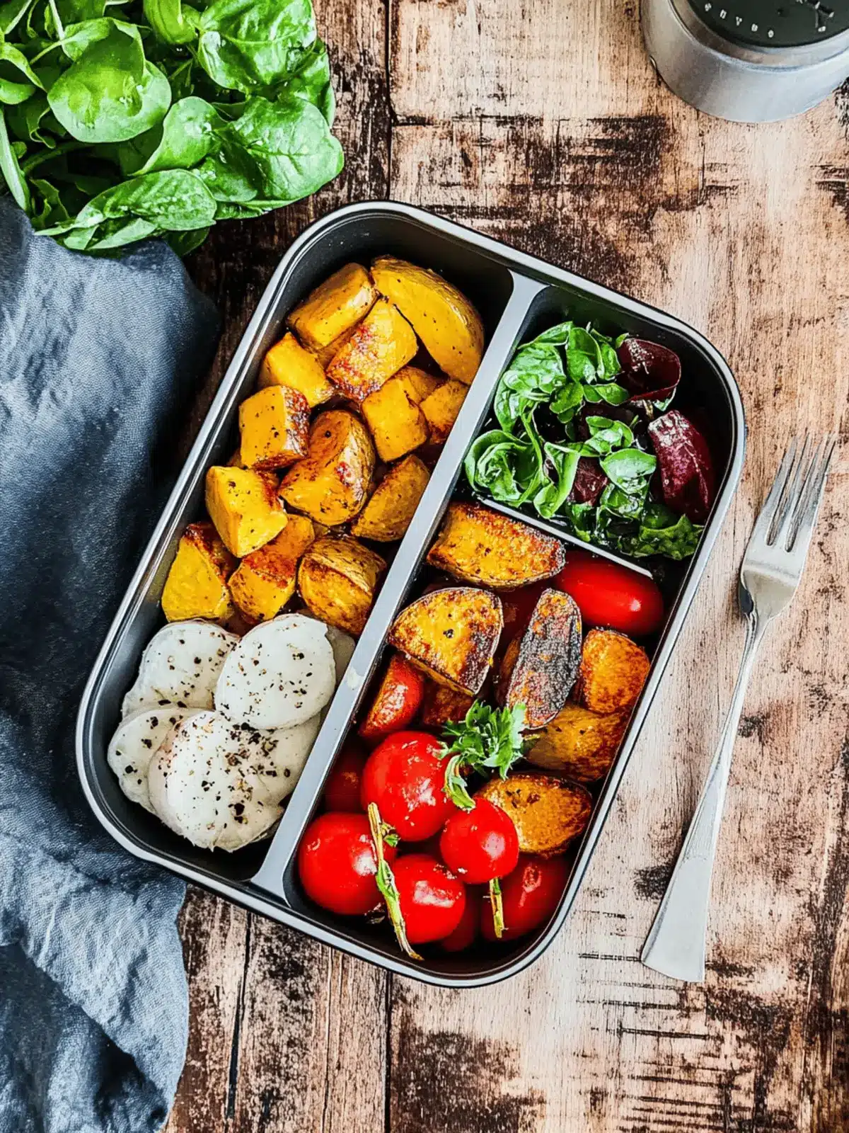 Mittagsbox Ofenkartoffeln