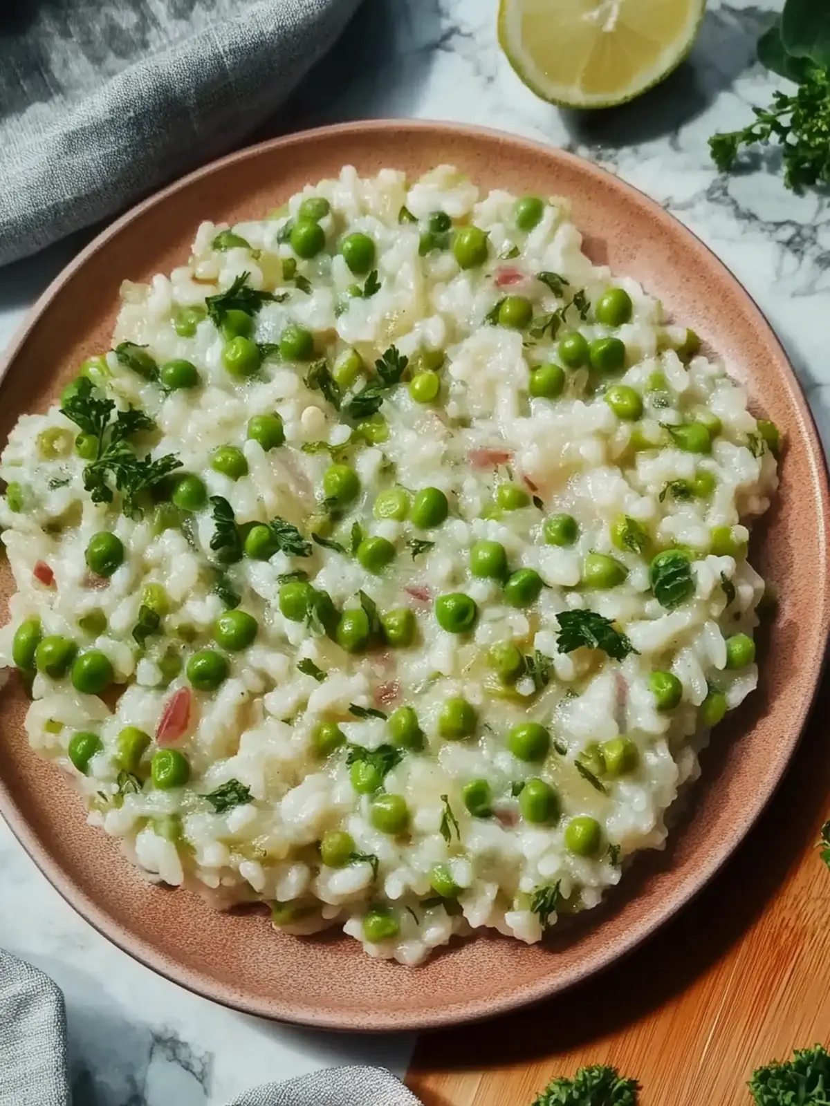 Risi e Bisi – italienischer Reis mit Erbsen