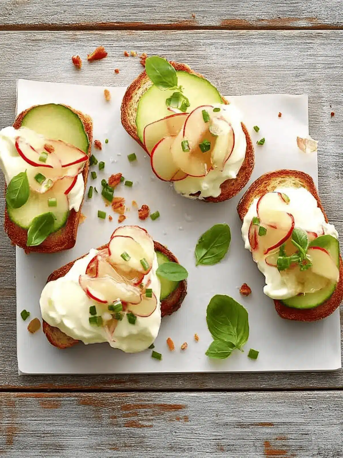Apfel-Weichkäse-Brötchen