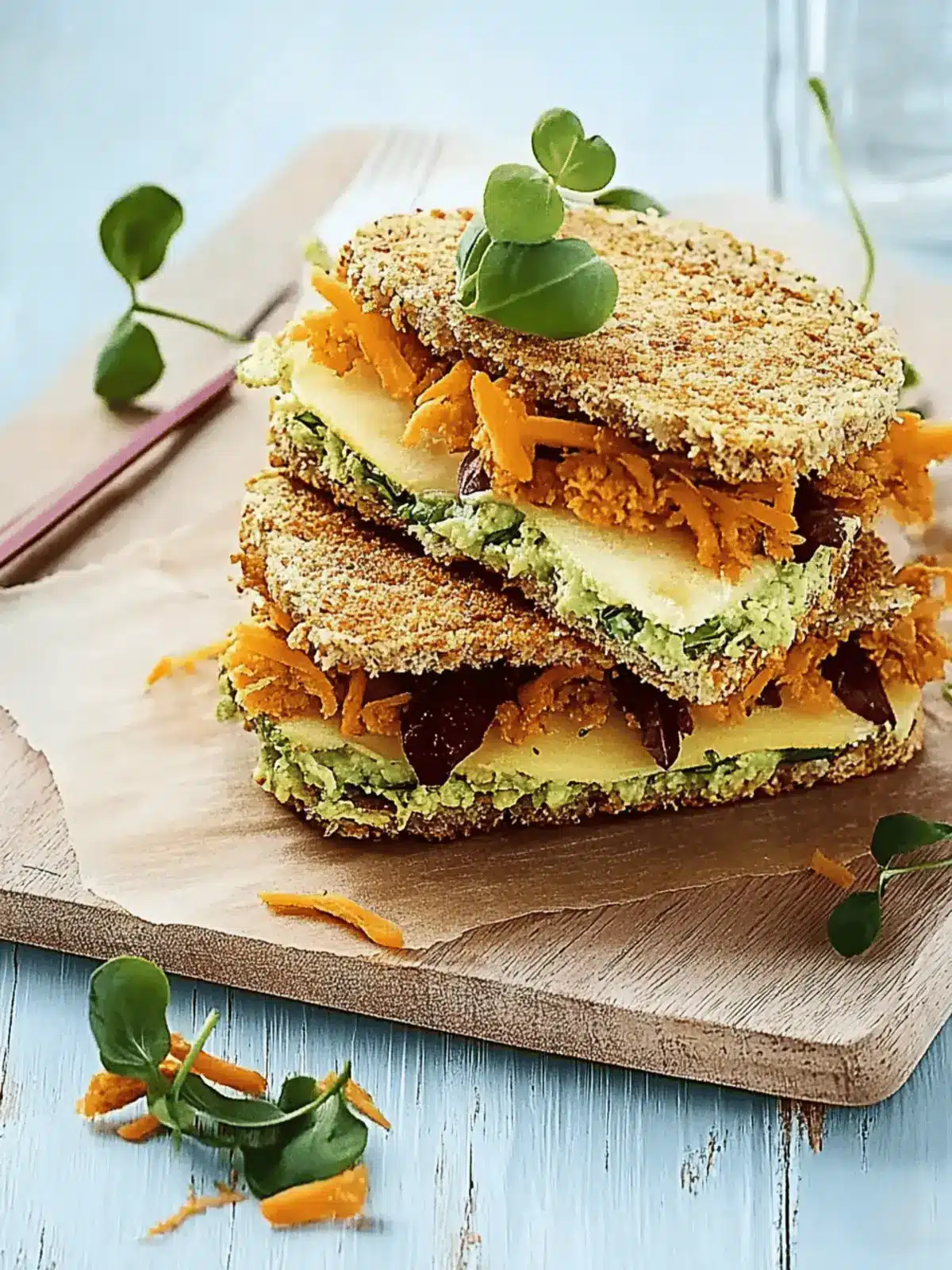 Kohlrabi-Vollkorn-Burger