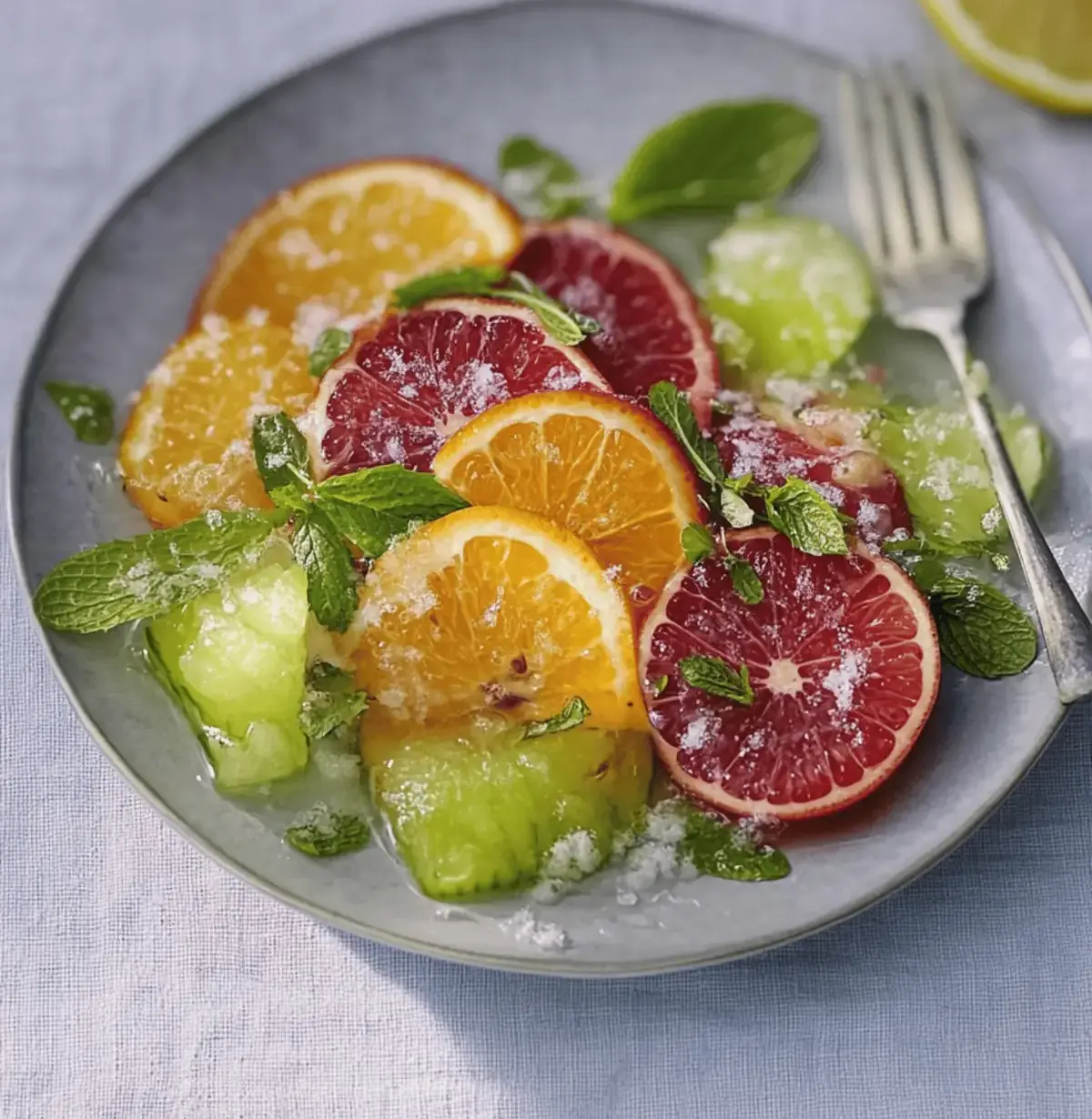 Zitrusfrucht-Salat mit Granatapfel