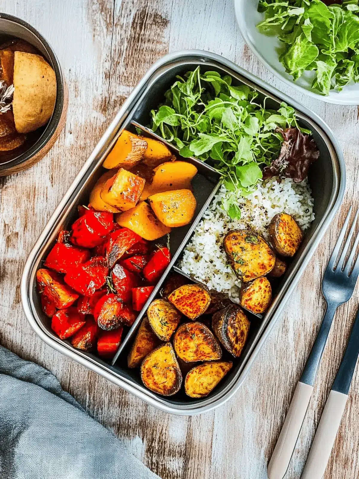 Mittagsbox Ofenkartoffeln