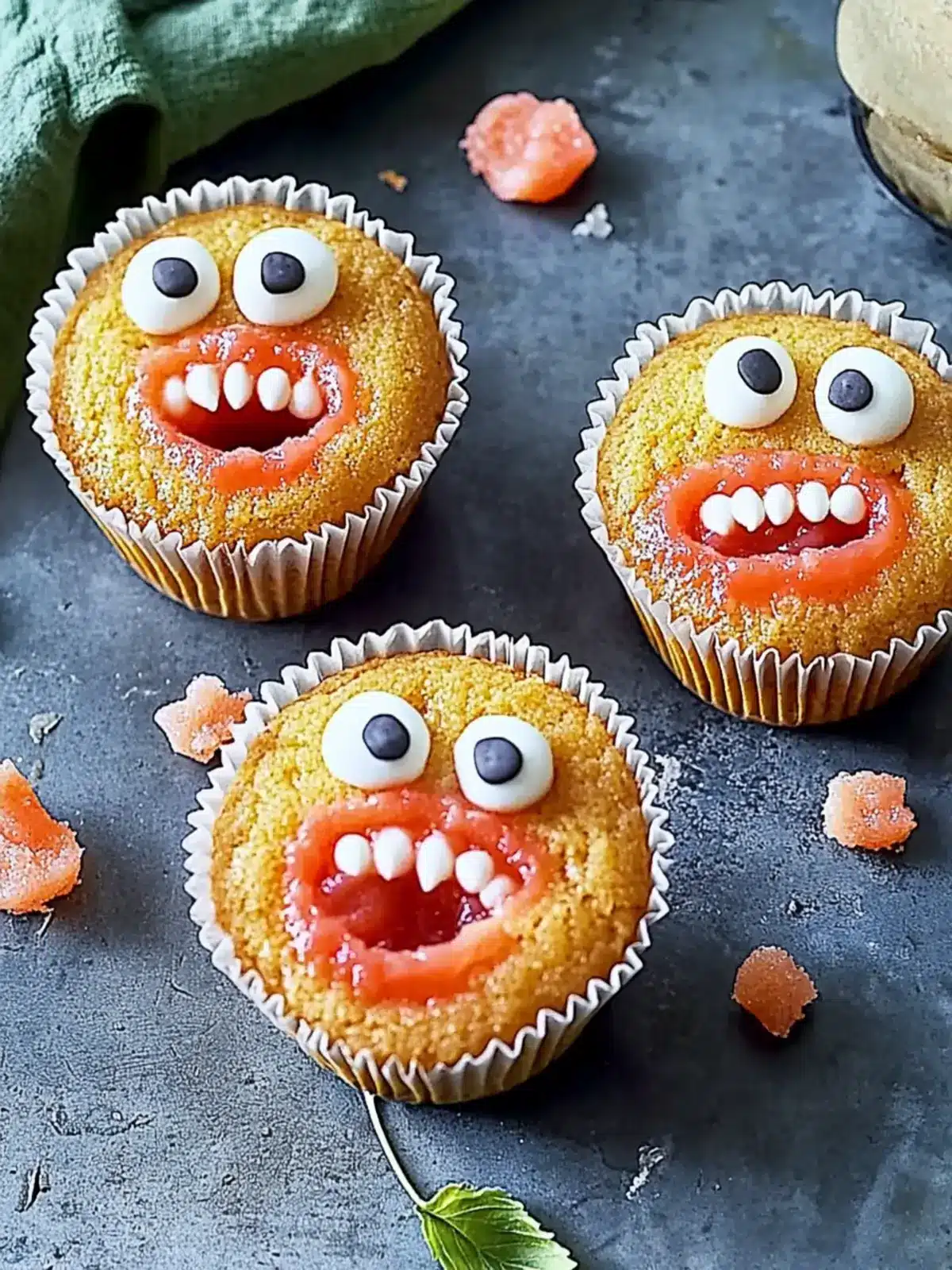 Last-Minute-Muffins für Halloween