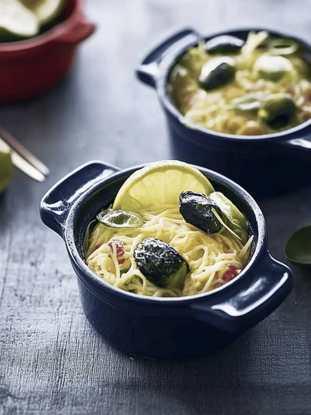 Nudelküchlein mit Rosenkohl