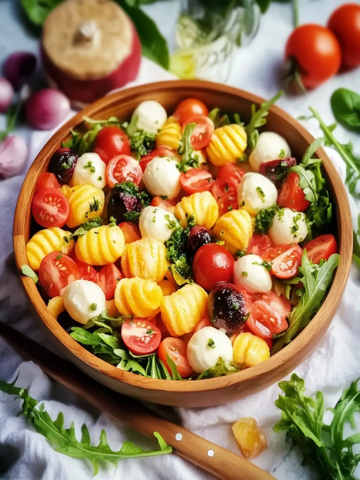 Gnocchi Salat Rezept – schnell und einfach