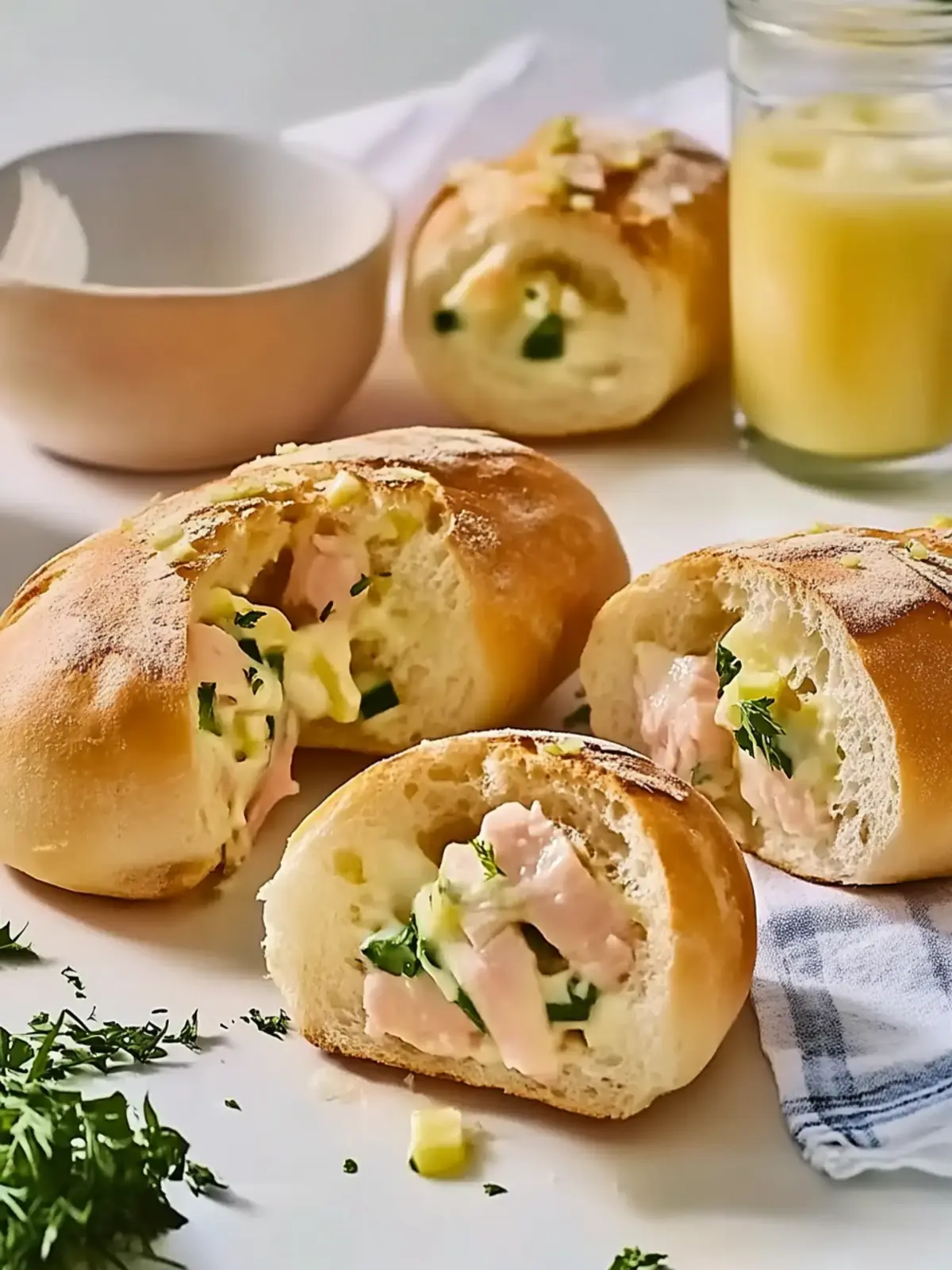 Hollandaise-Brötchen aus dem Ofen