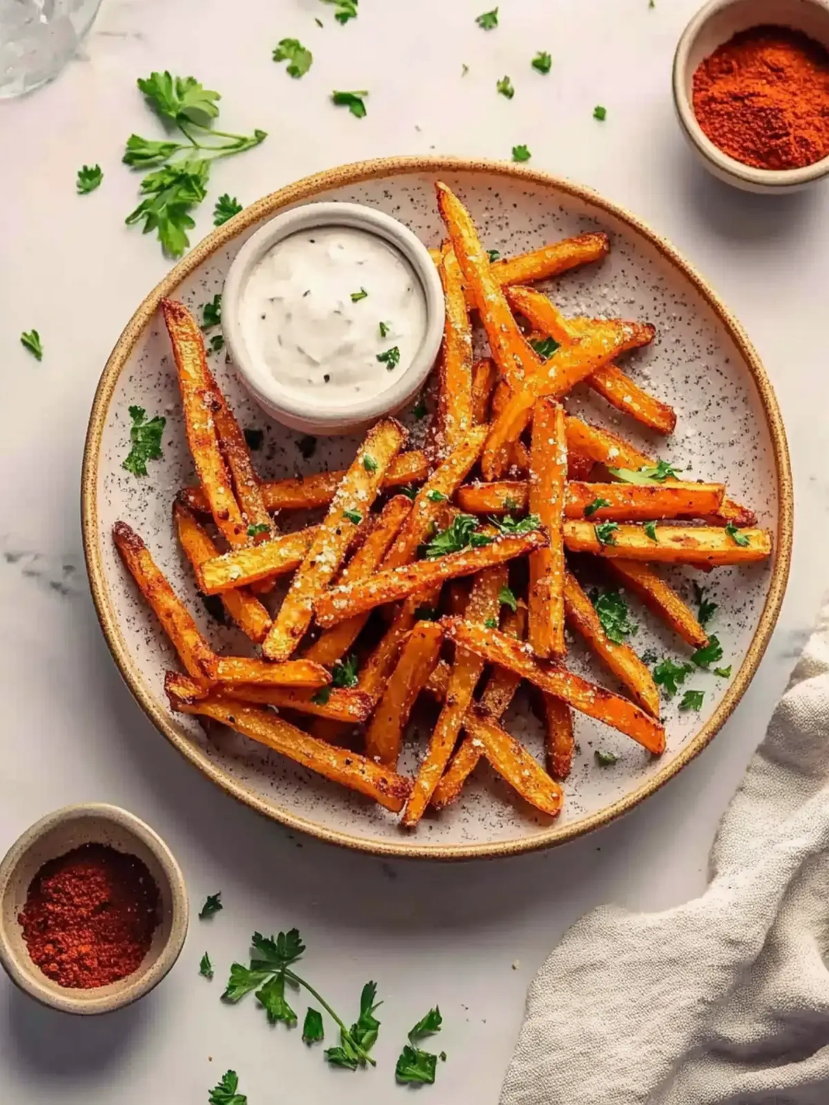 Die besten Süßkartoffel-Pommes aus dem Airfryer