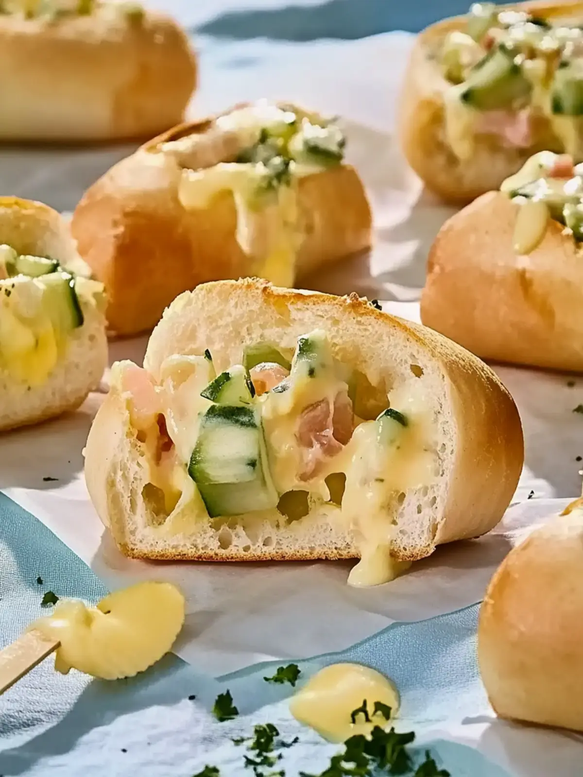 Hollandaise-Brötchen aus dem Ofen