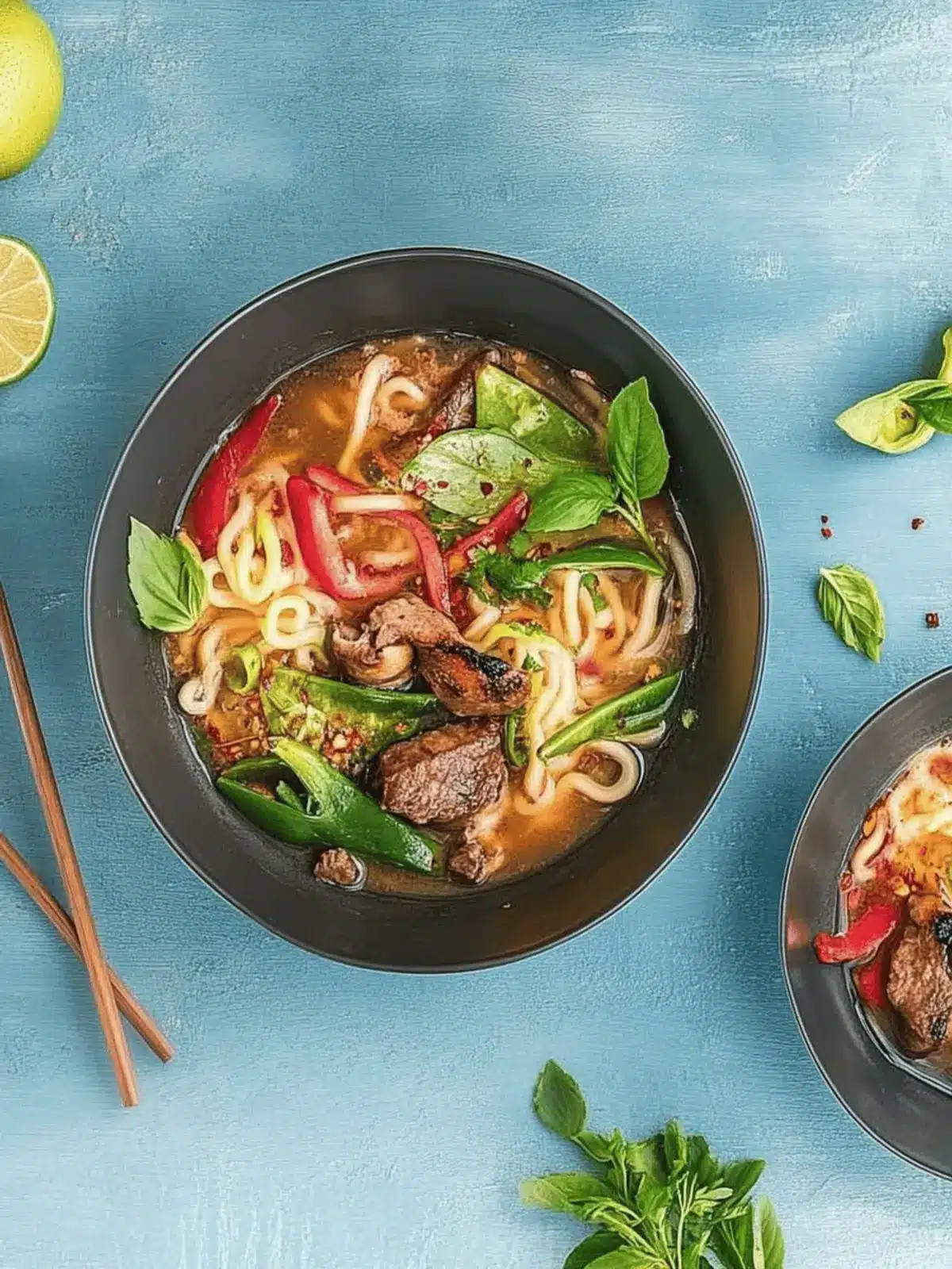 Gebratene Udon-Nudeln