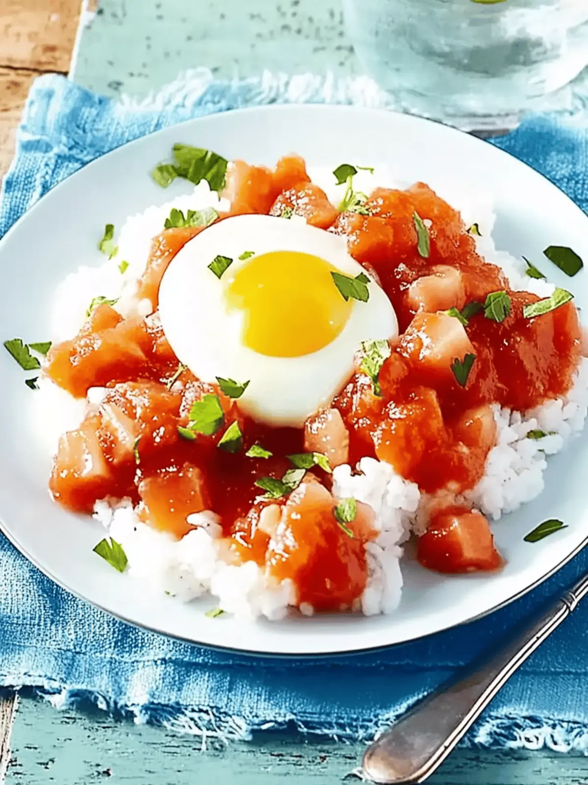 Gekochte Eier in scharfer Paprikasoße