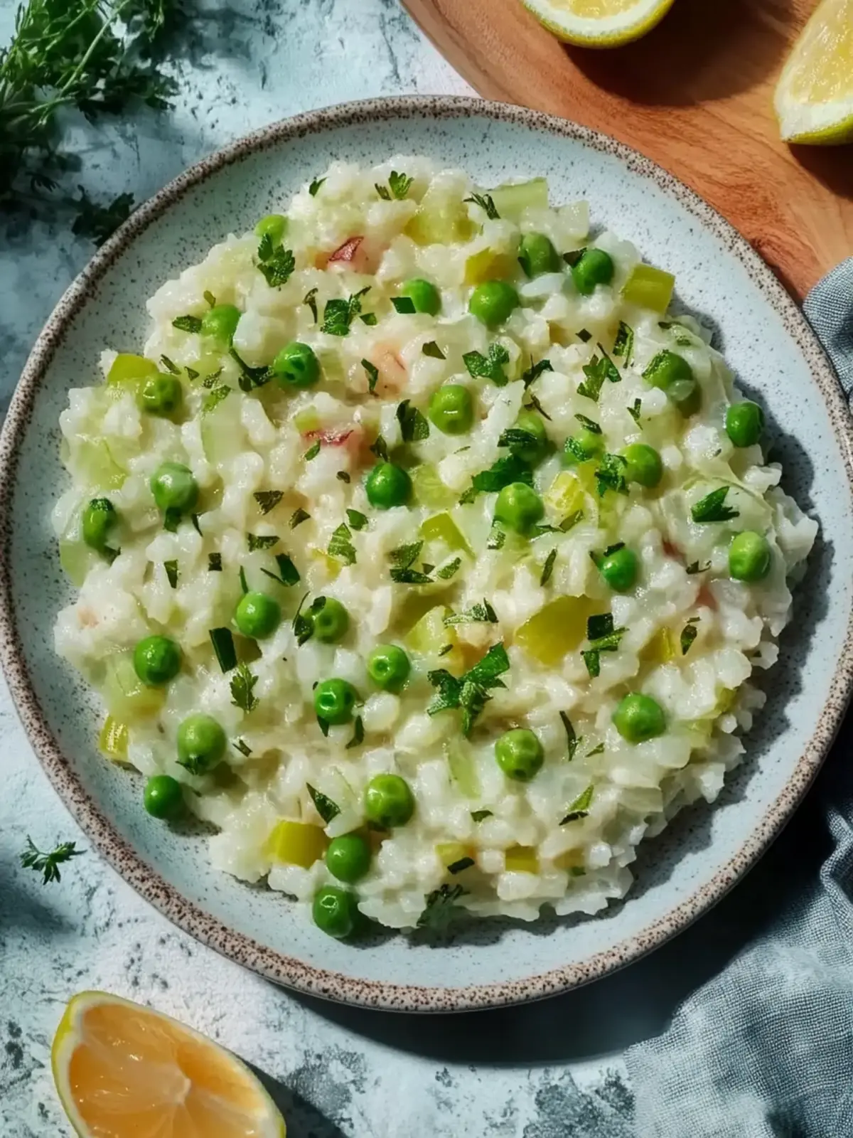 Risi e Bisi – italienischer Reis mit Erbsen