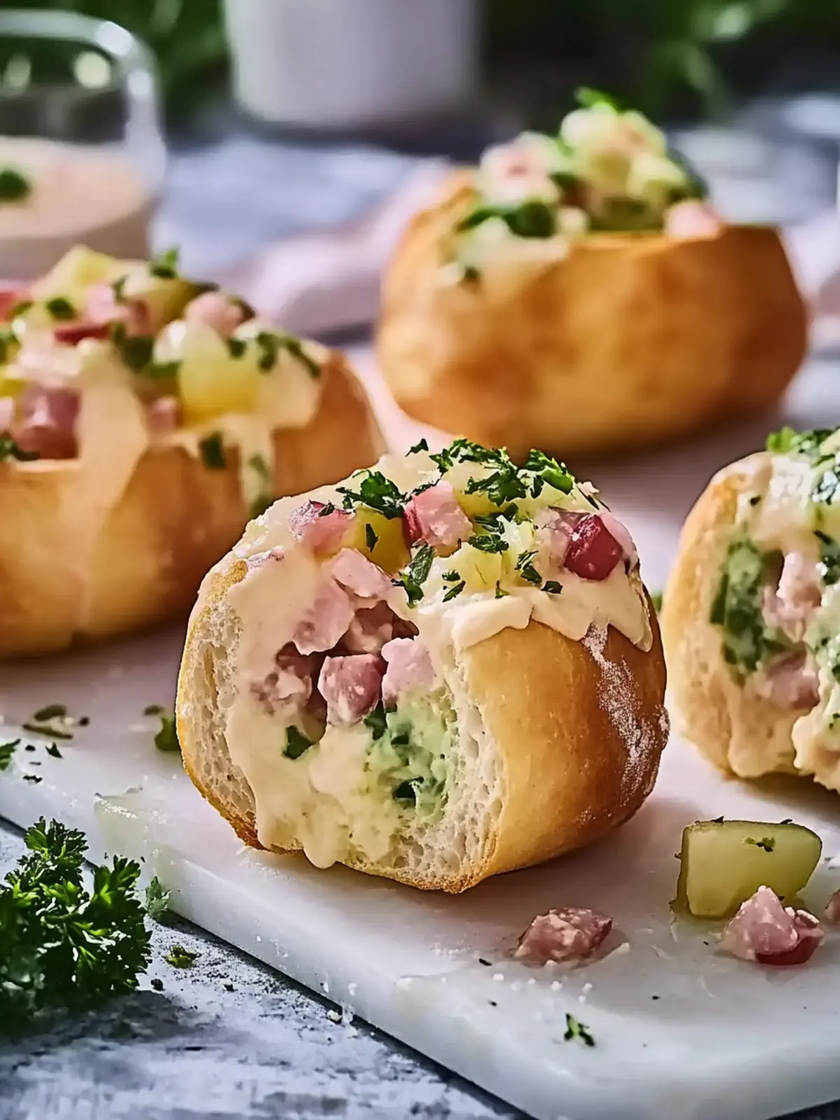 Hollandaise-Brötchen aus dem Ofen