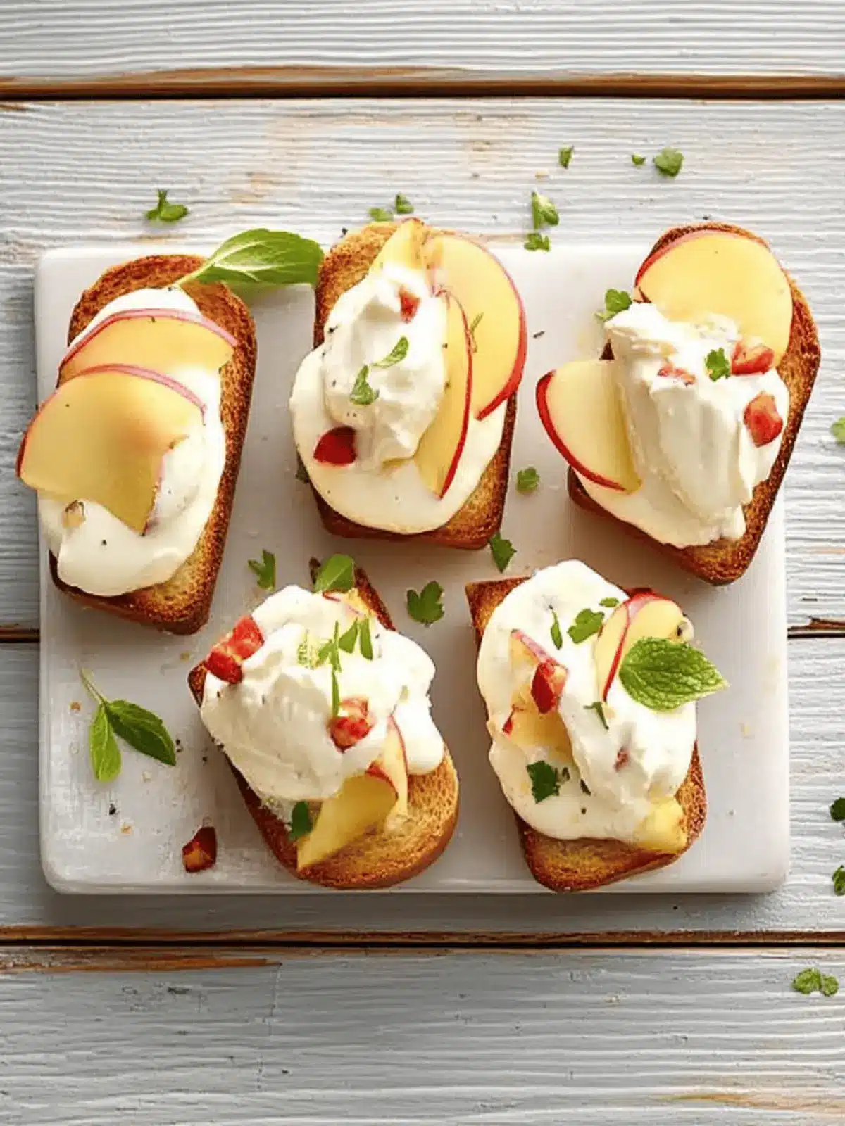 Apfel-Weichkäse-Brötchen