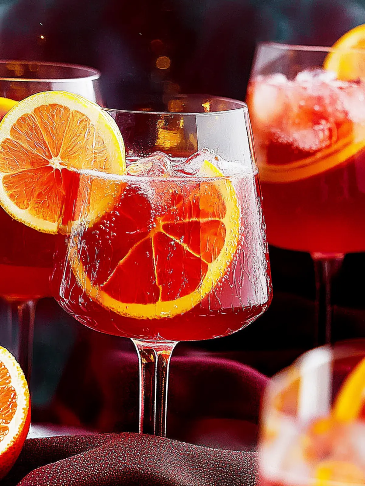 Winter-Aperol – Festliche Neujahrsgetränke