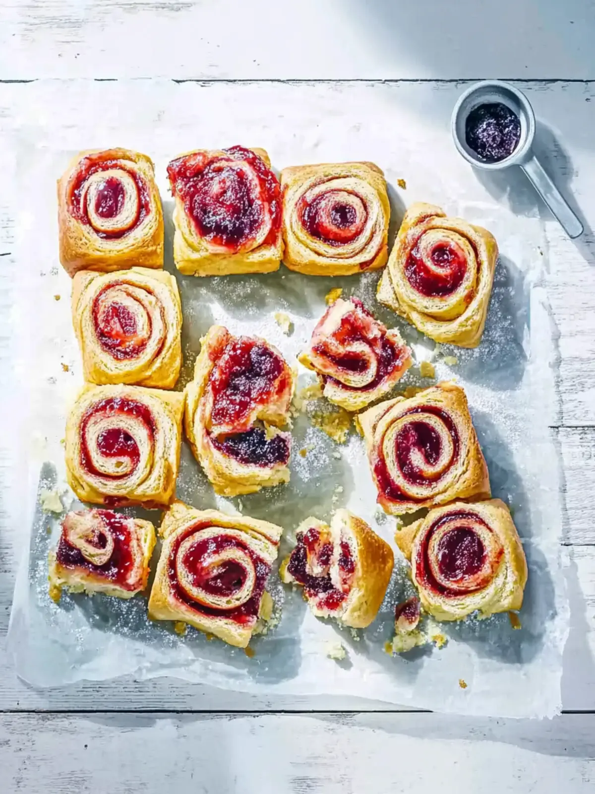 Glutenfreie Zwetschgen-Hefeschnecken