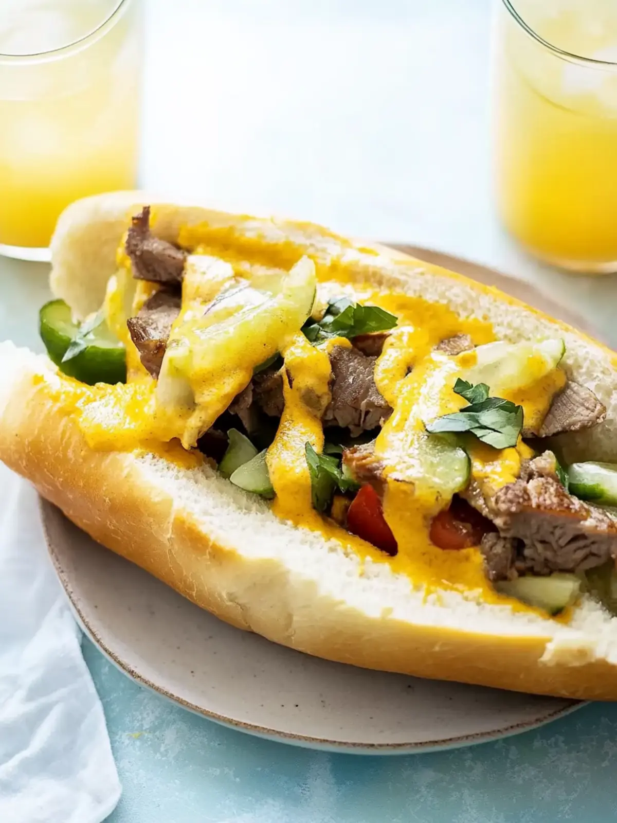 Cheesesteak-Rezept