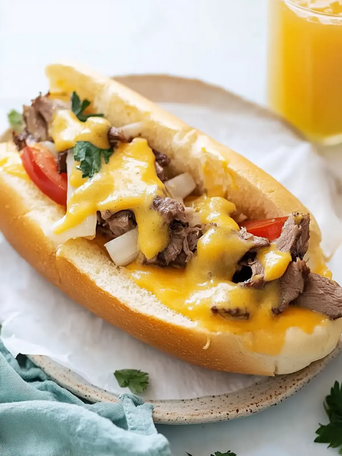 Cheesesteak-Rezept