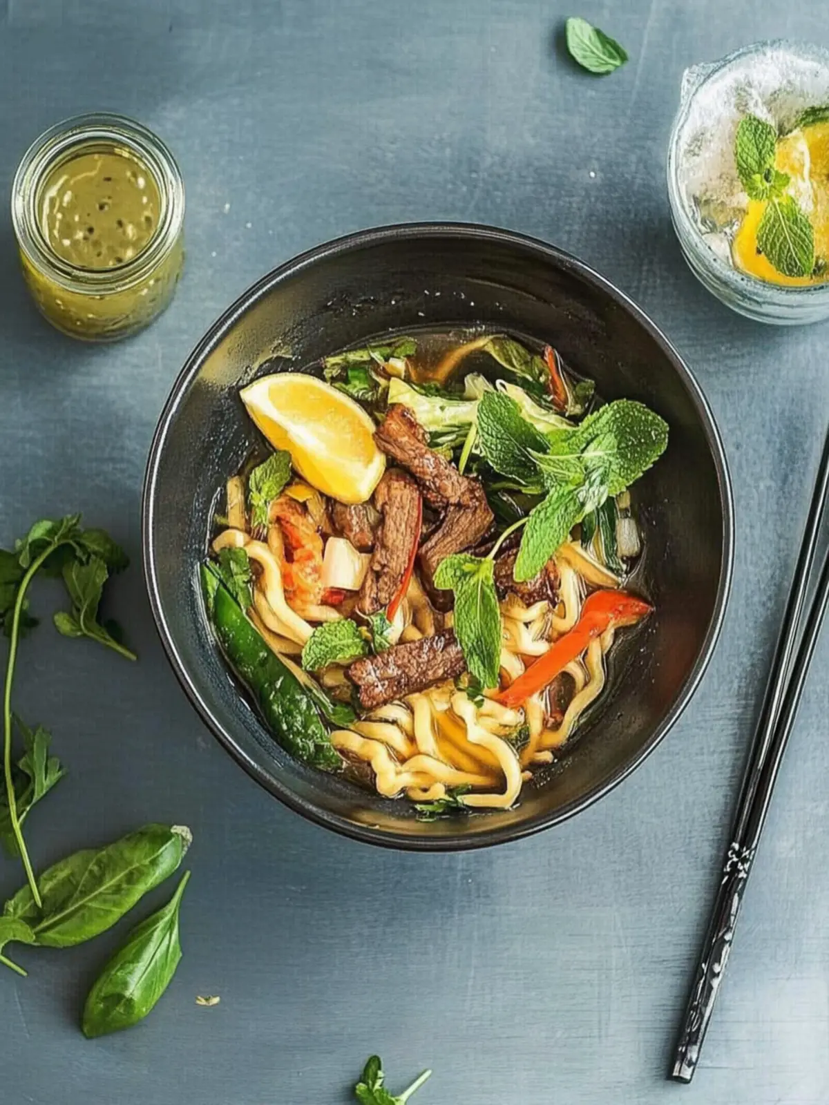 Gebratene Udon-Nudeln