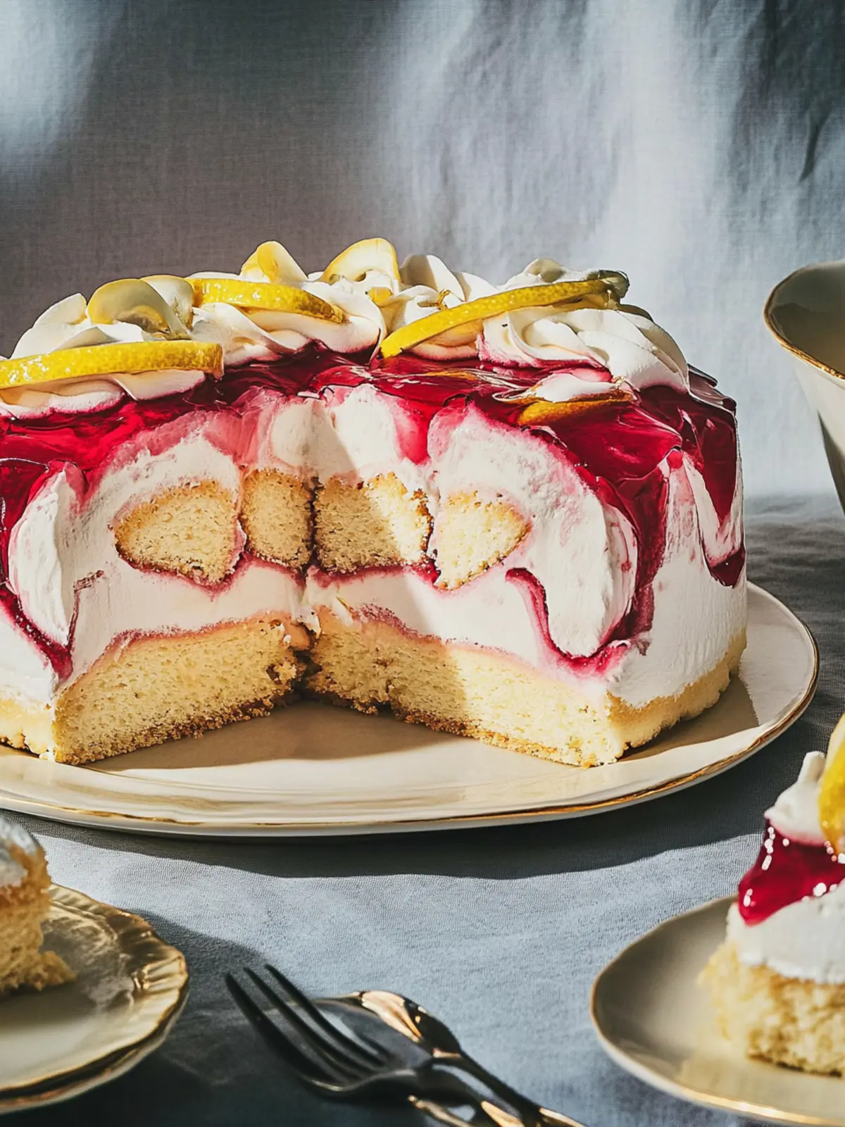 Cranberry-Pistazien-Baked-Alaska – Festtagsdessertrezepte für Neujahr