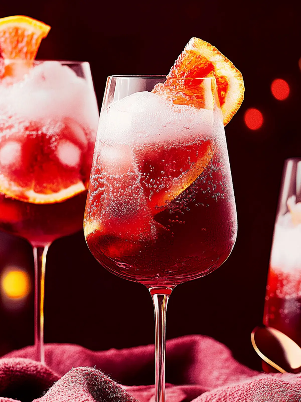 Winter-Aperol – Festliche Neujahrsgetränke