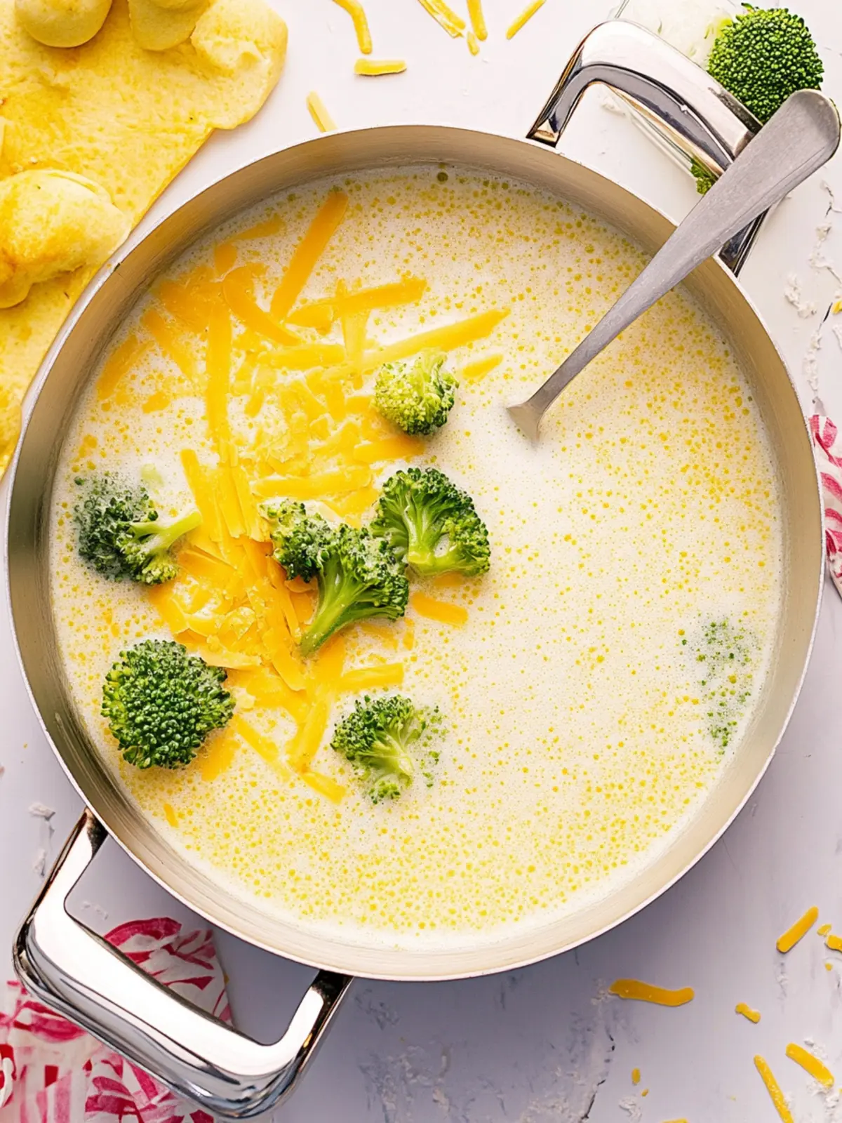 Brokkoli-Cheddar-Suppe