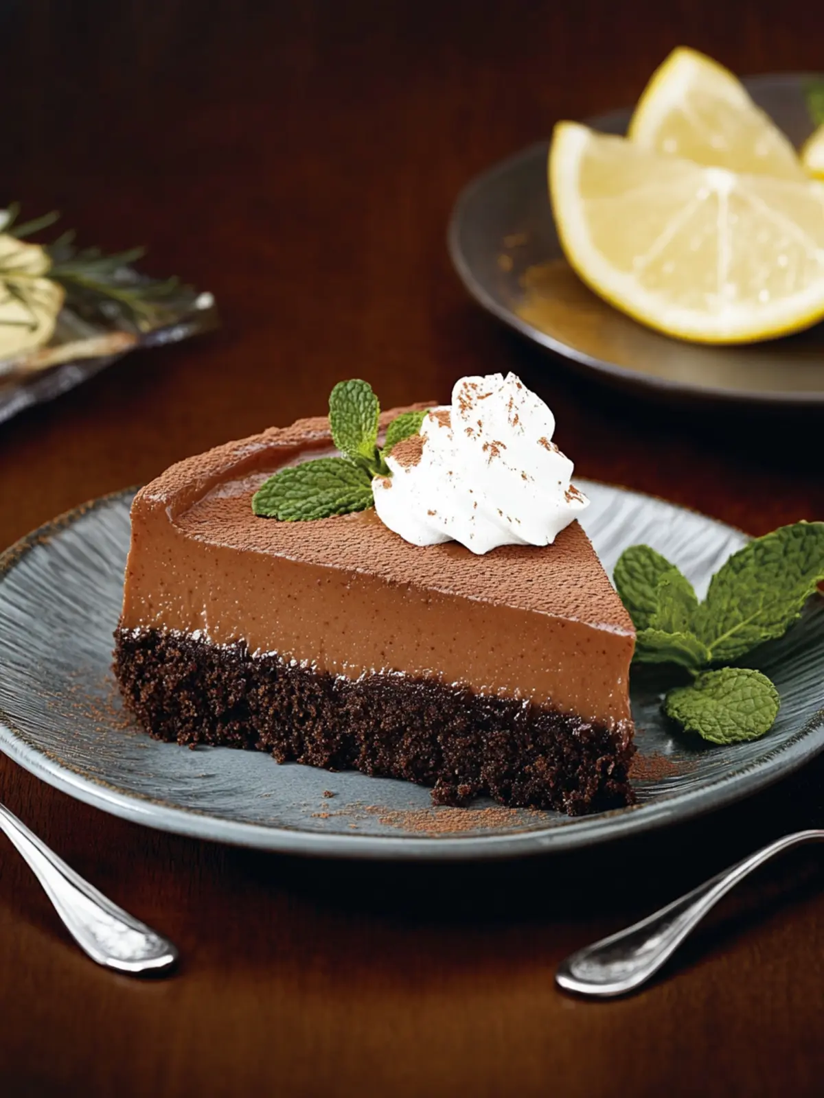 Dunkle Schokoladen-Zimt-Trüffel-Tarte – Backideen für die Feiertage