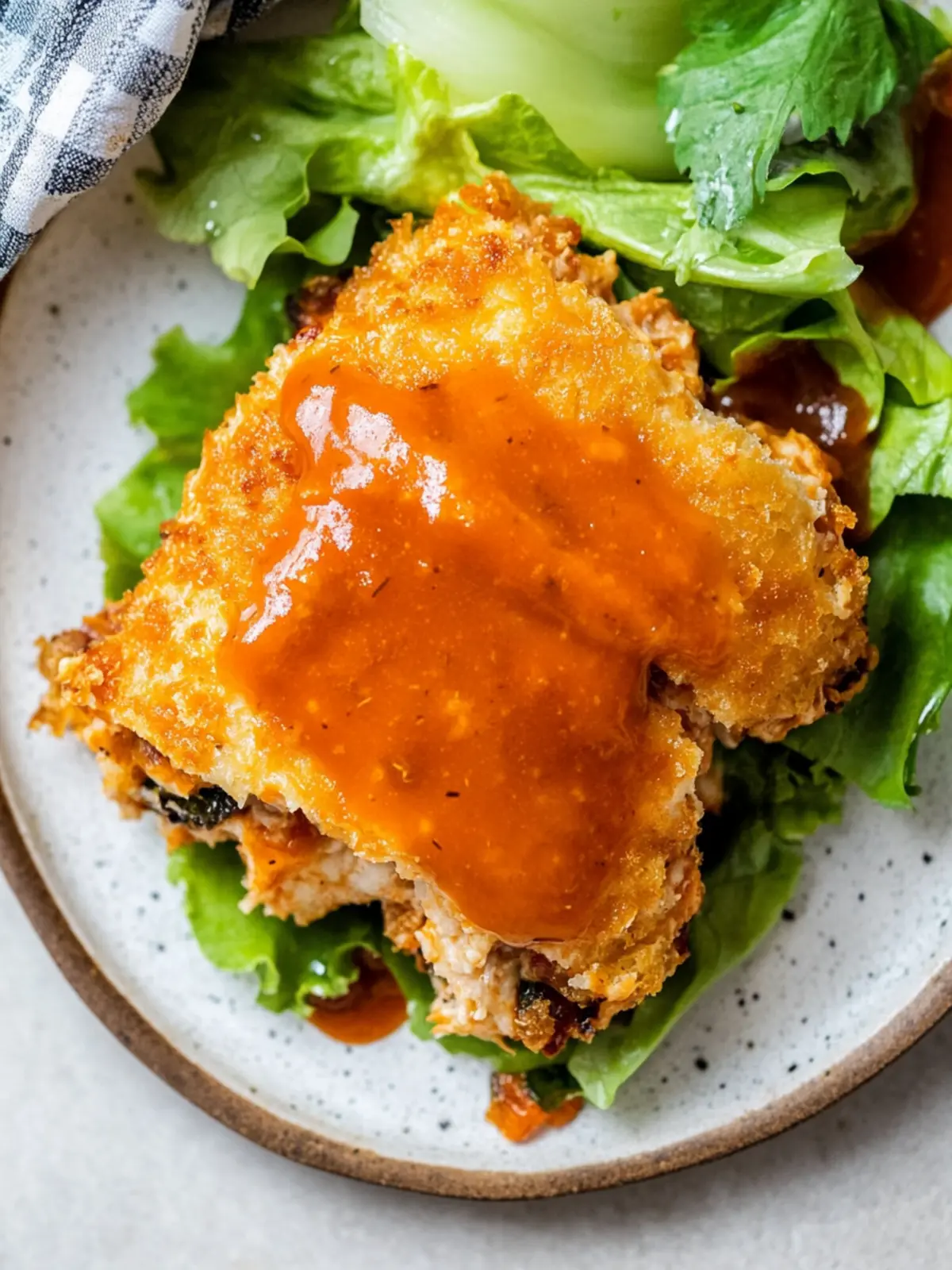 Gefüllte Buffalo-Hähnchenbrust