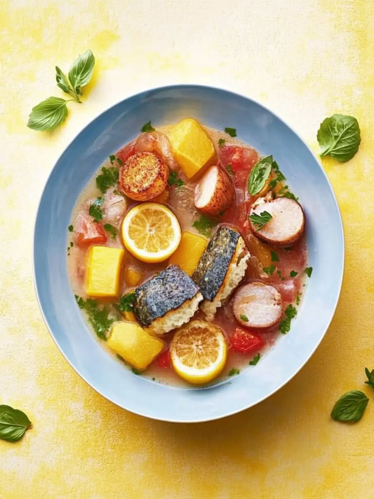 Gemüse-Fisch-Eintopf