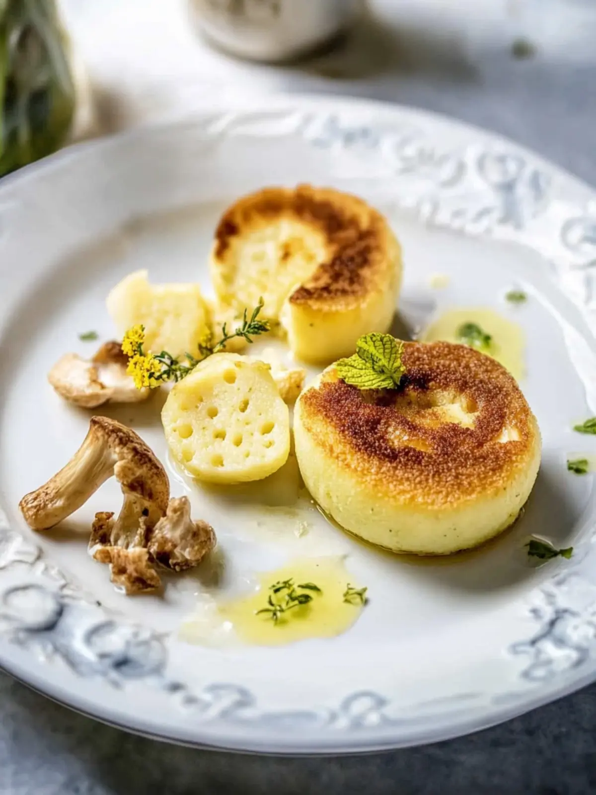 Kartoffel-Tätschli mit Bergfichte