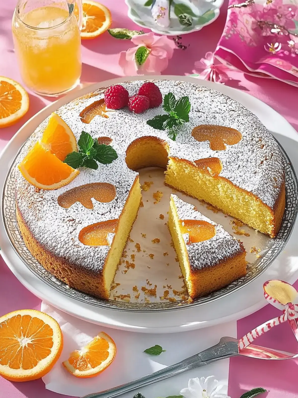 Silvesterkuchen mit Glücksbringer
