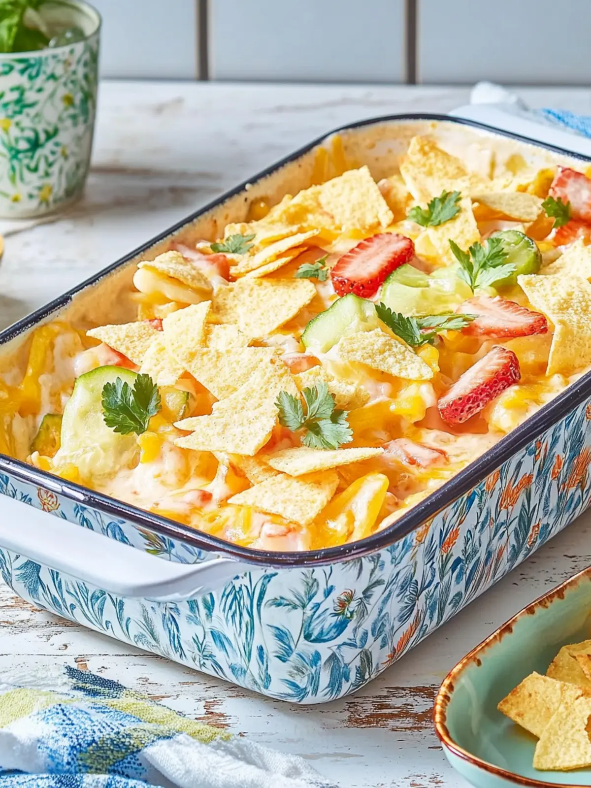 Scharfer Thunfisch-Nudelauflauf mit Miso