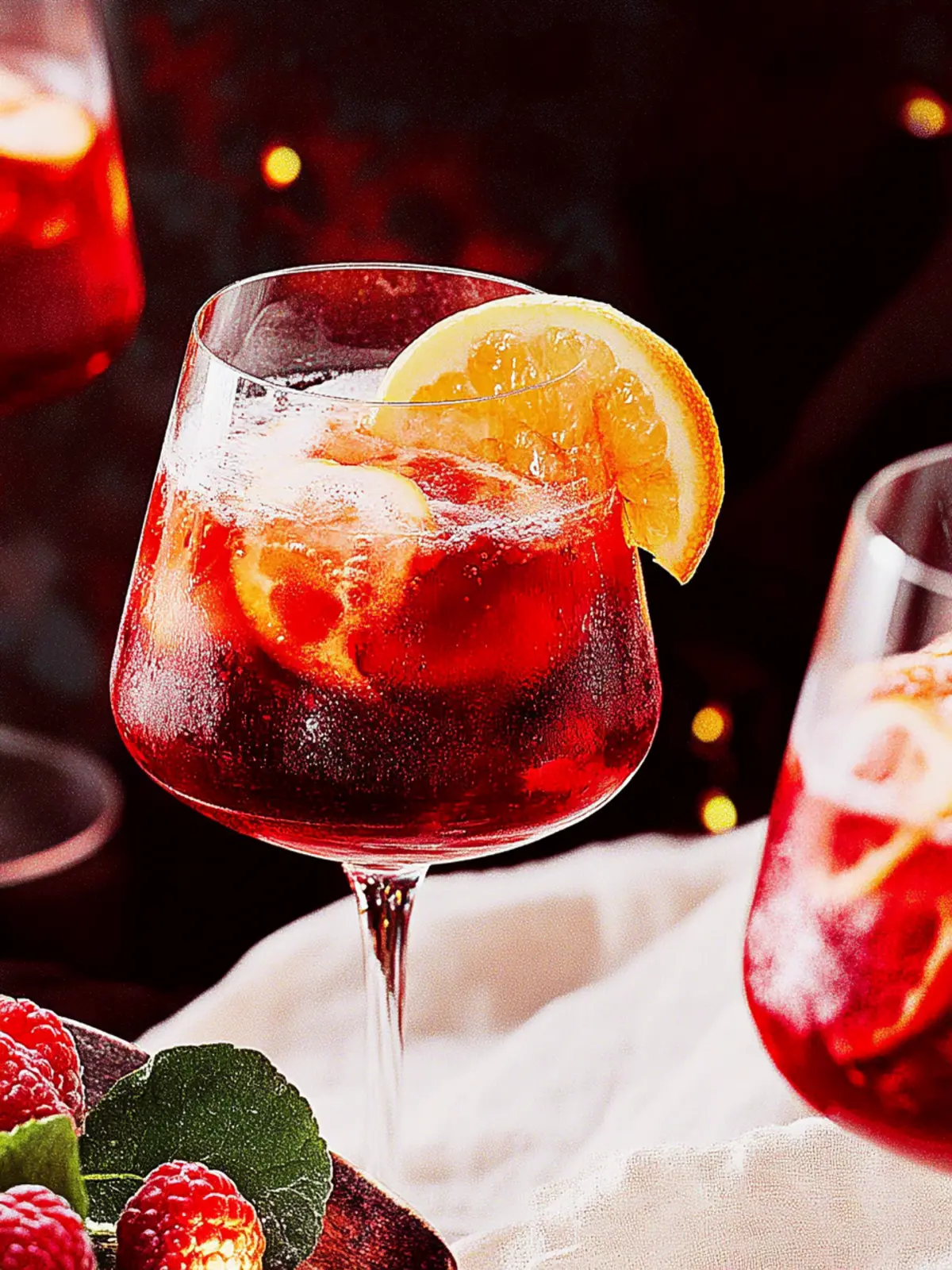 Winter-Aperol – Festliche Neujahrsgetränke