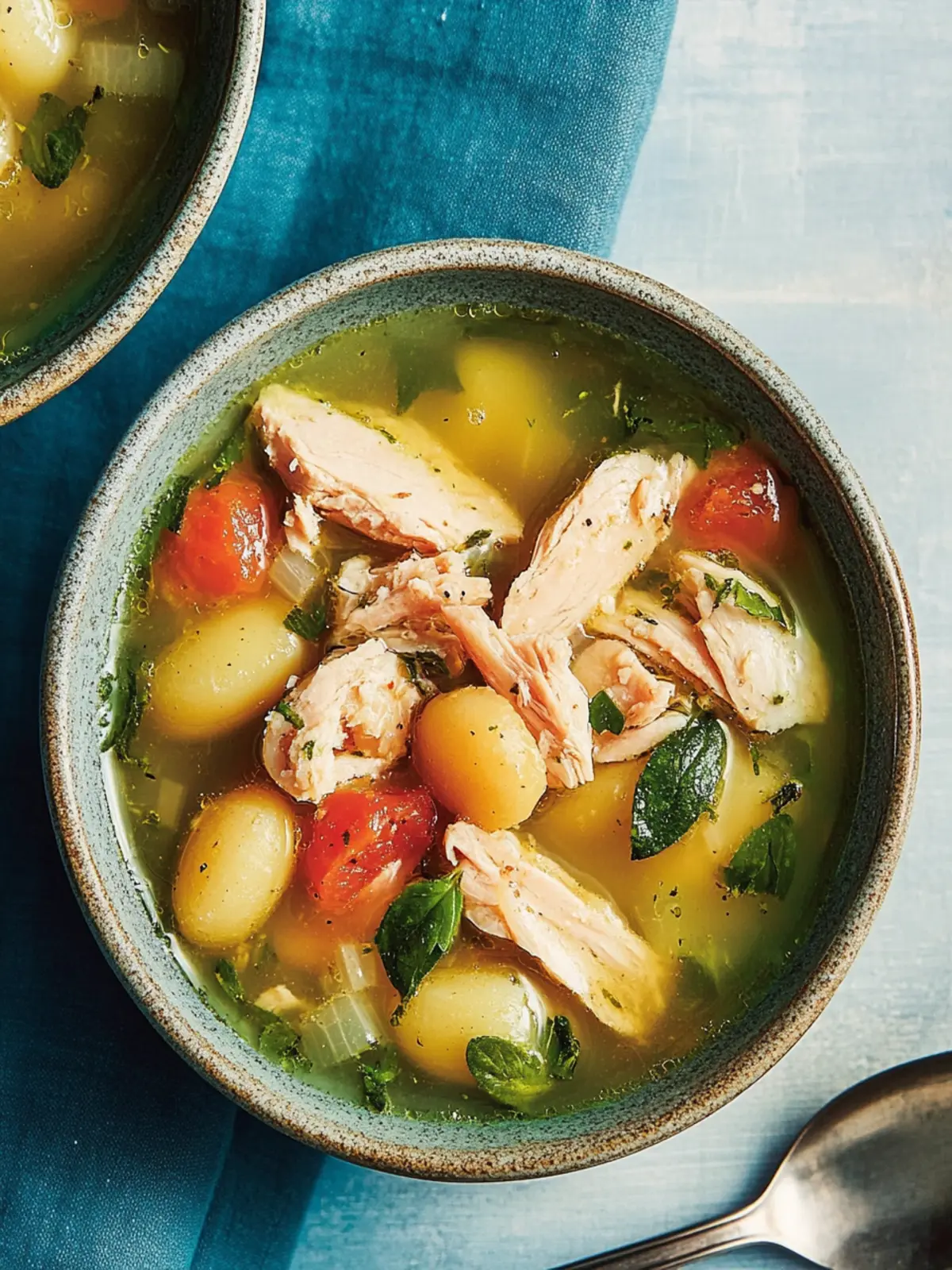 Hühnchen mit Klößen (für Sparfüchse) aus dem Schnellkochtopf