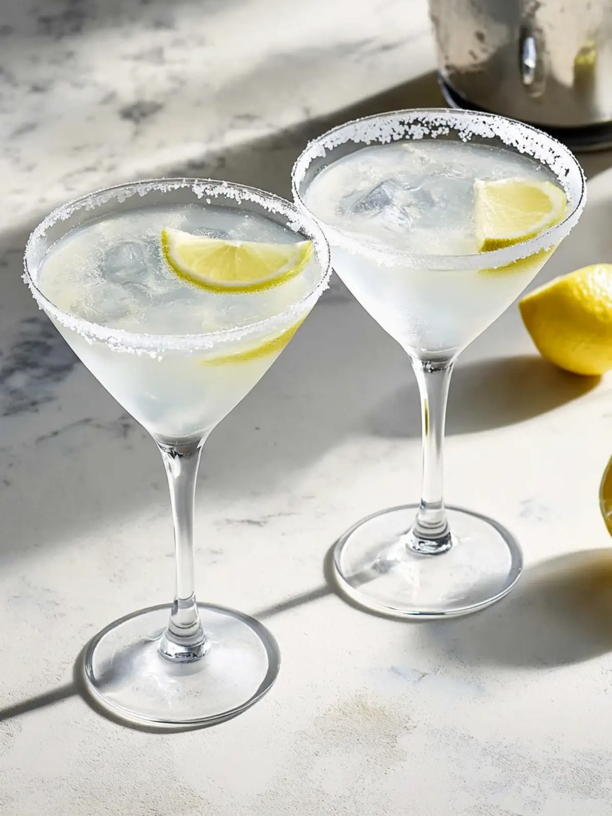 Zitronentropfen-Martini