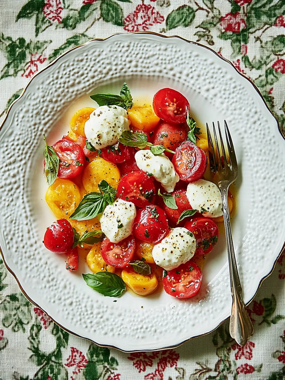 Knusprige Gnocchi Caprese