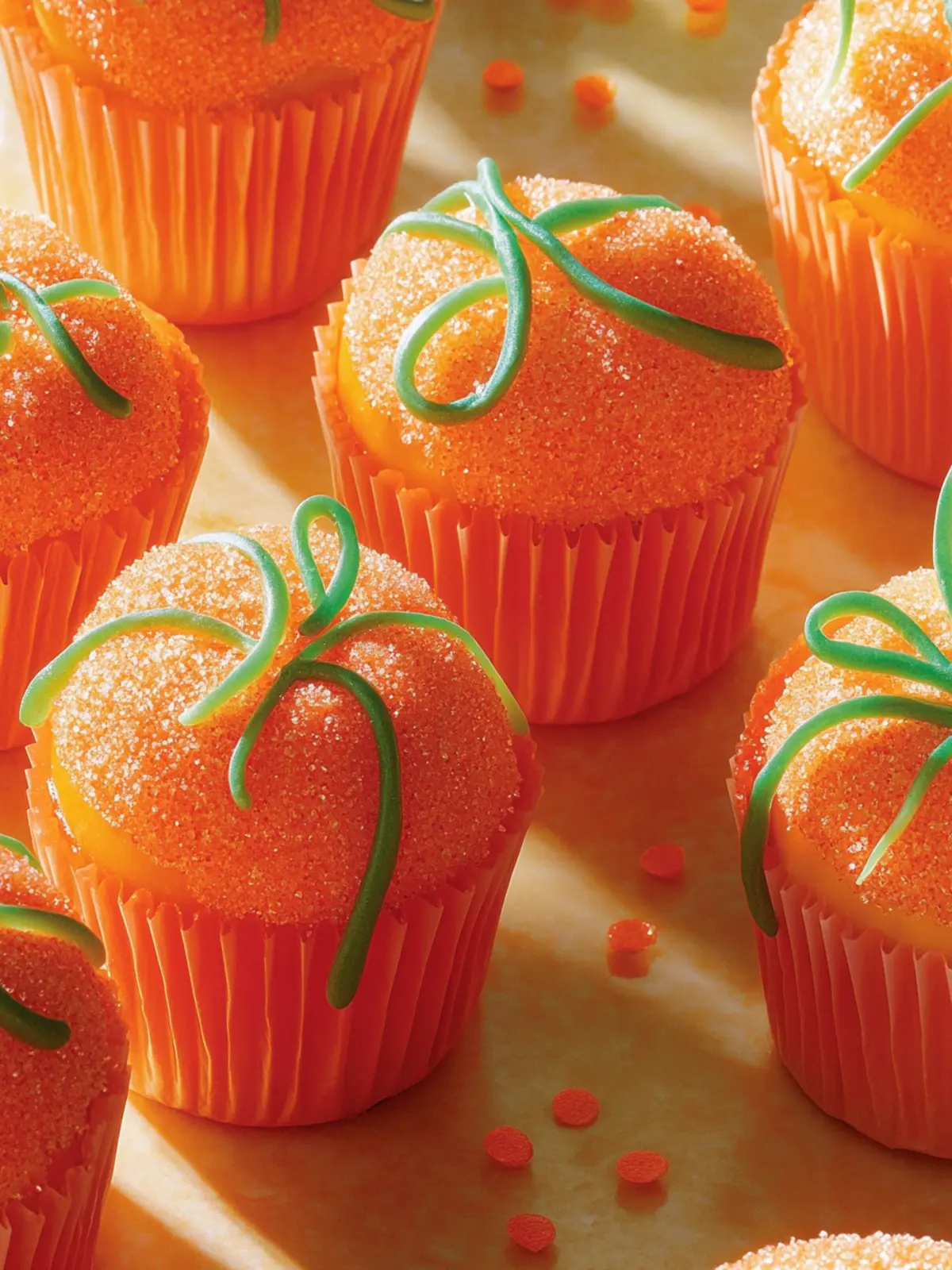 Kürbisbeet-Cupcakes