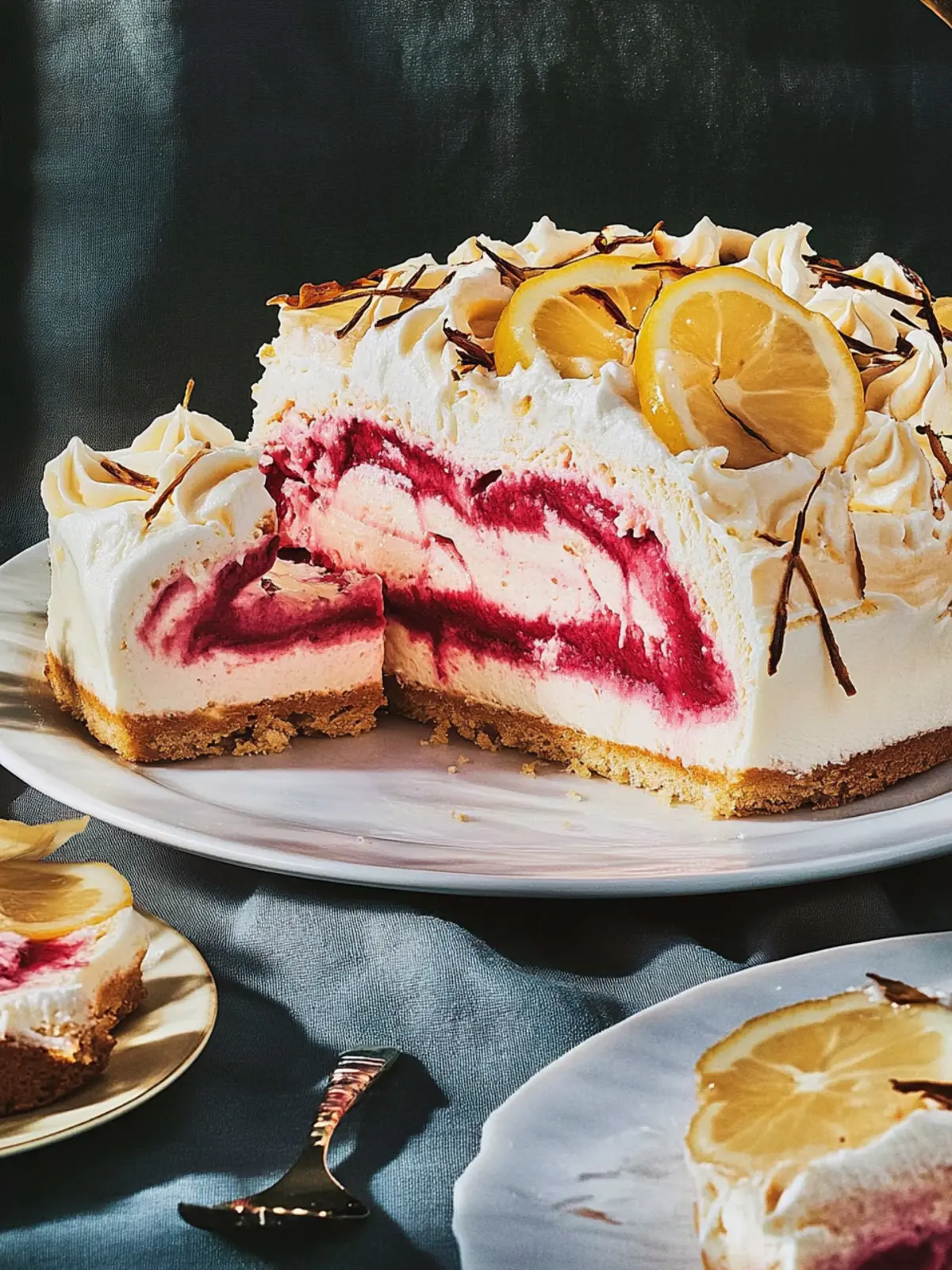 Cranberry-Pistazien-Baked-Alaska – Festtagsdessertrezepte für Neujahr