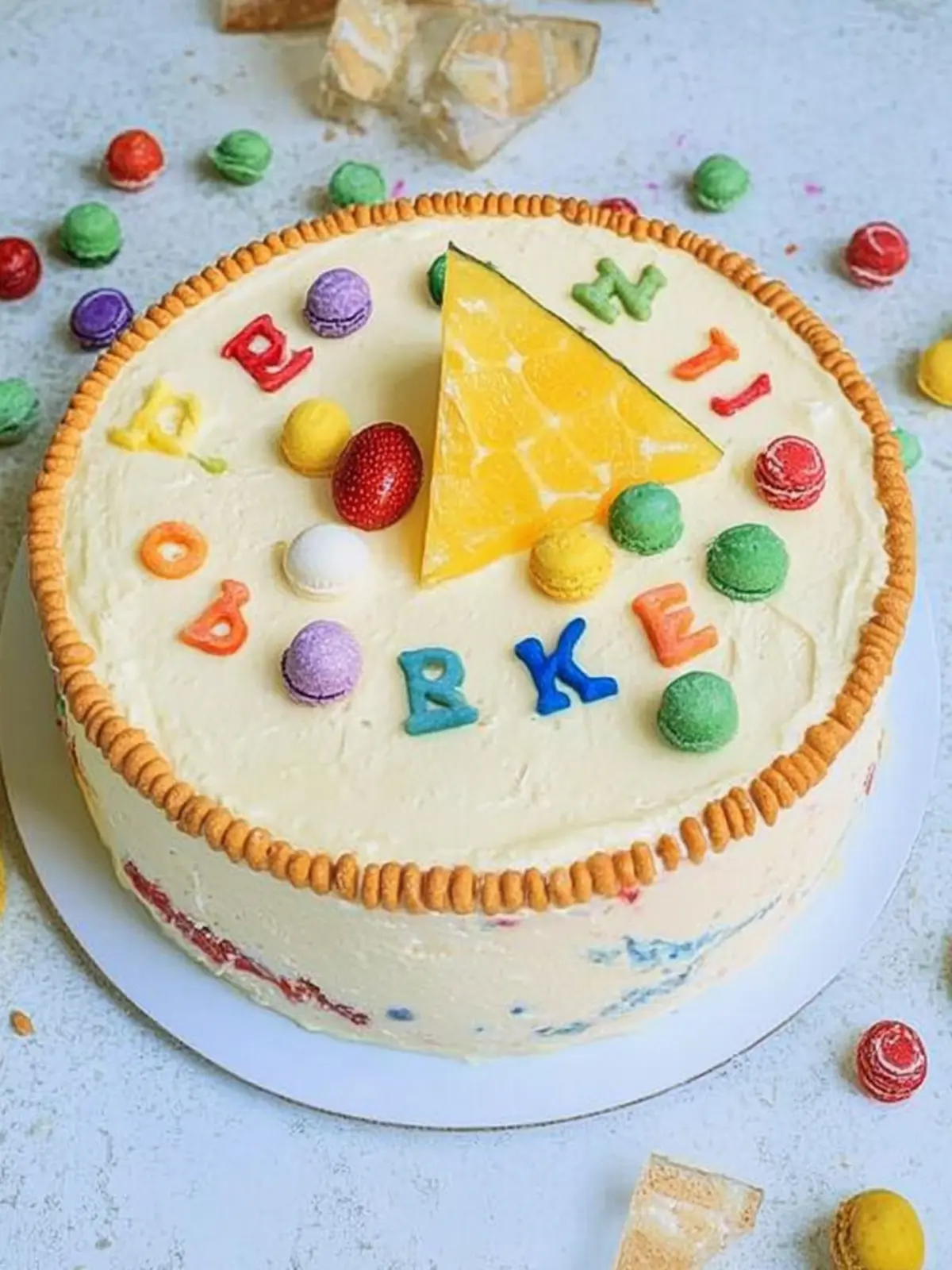 Quick cake for school enrollment