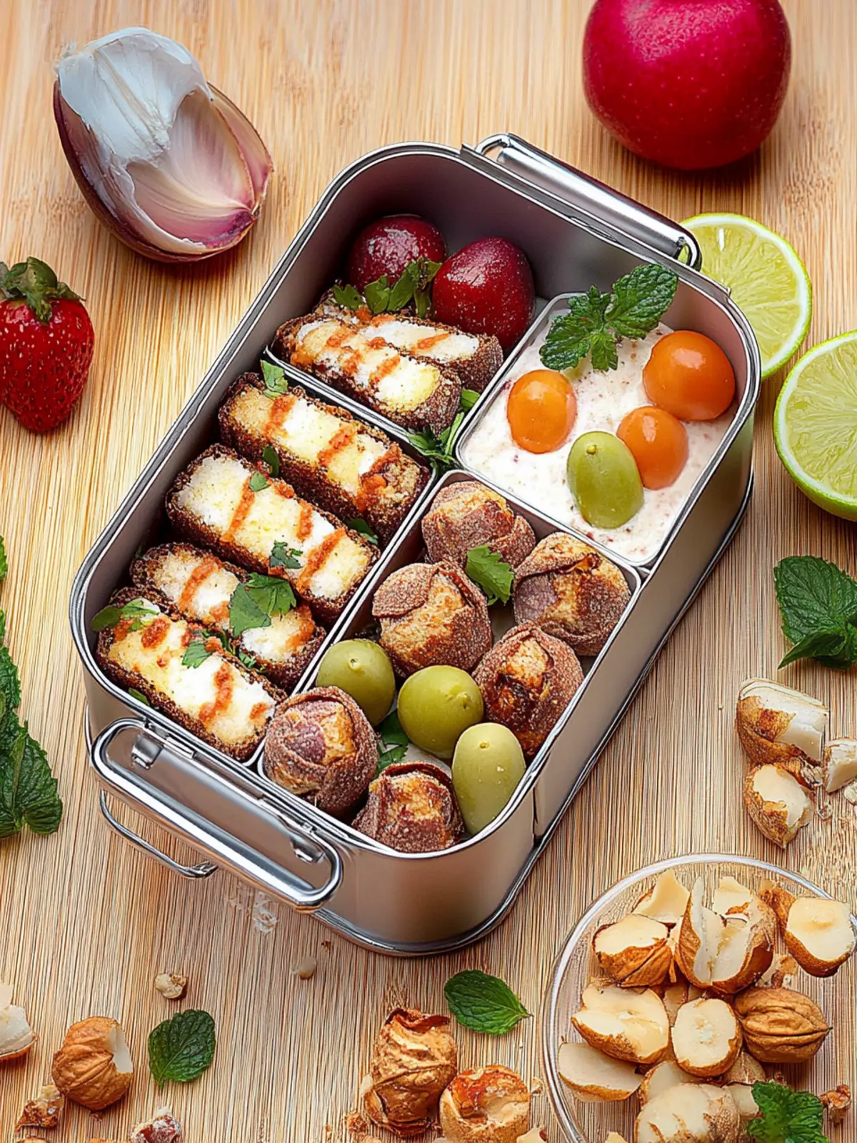 Avocado-Brot mit Kichererbsen