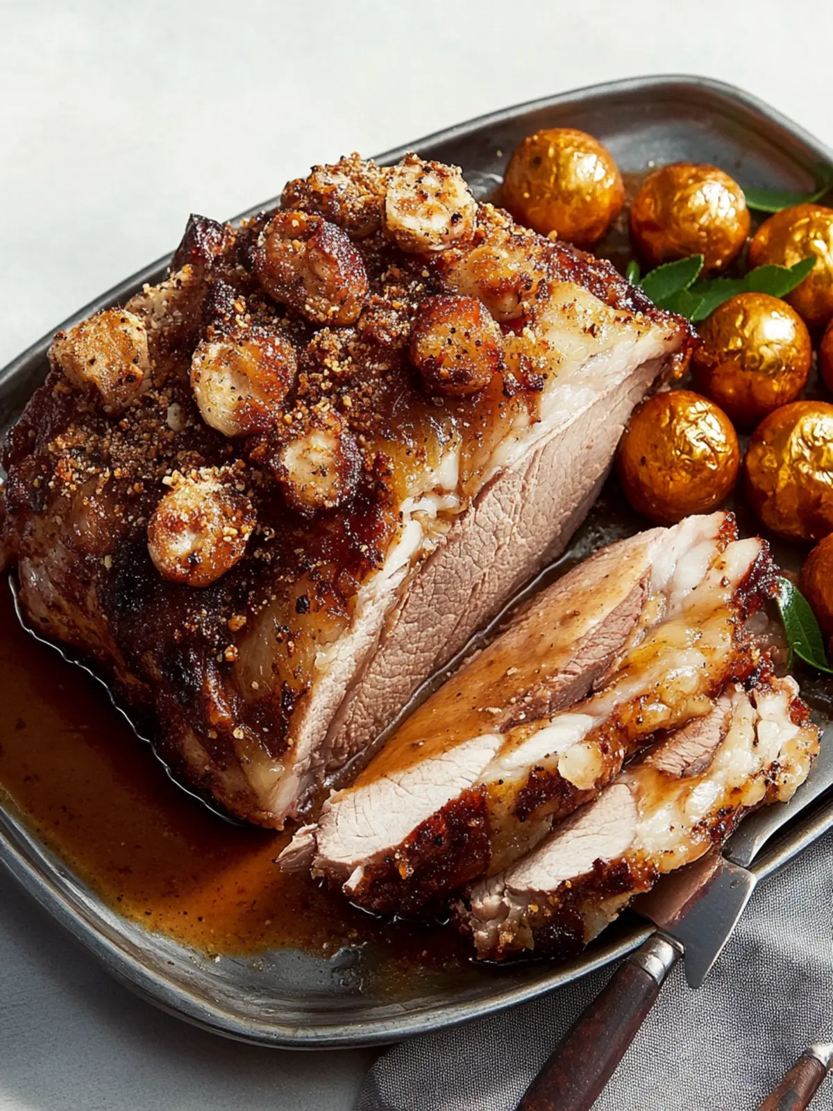 Porchetta-Schweinebraten – Hauptgericht für das Weihnachtsessen