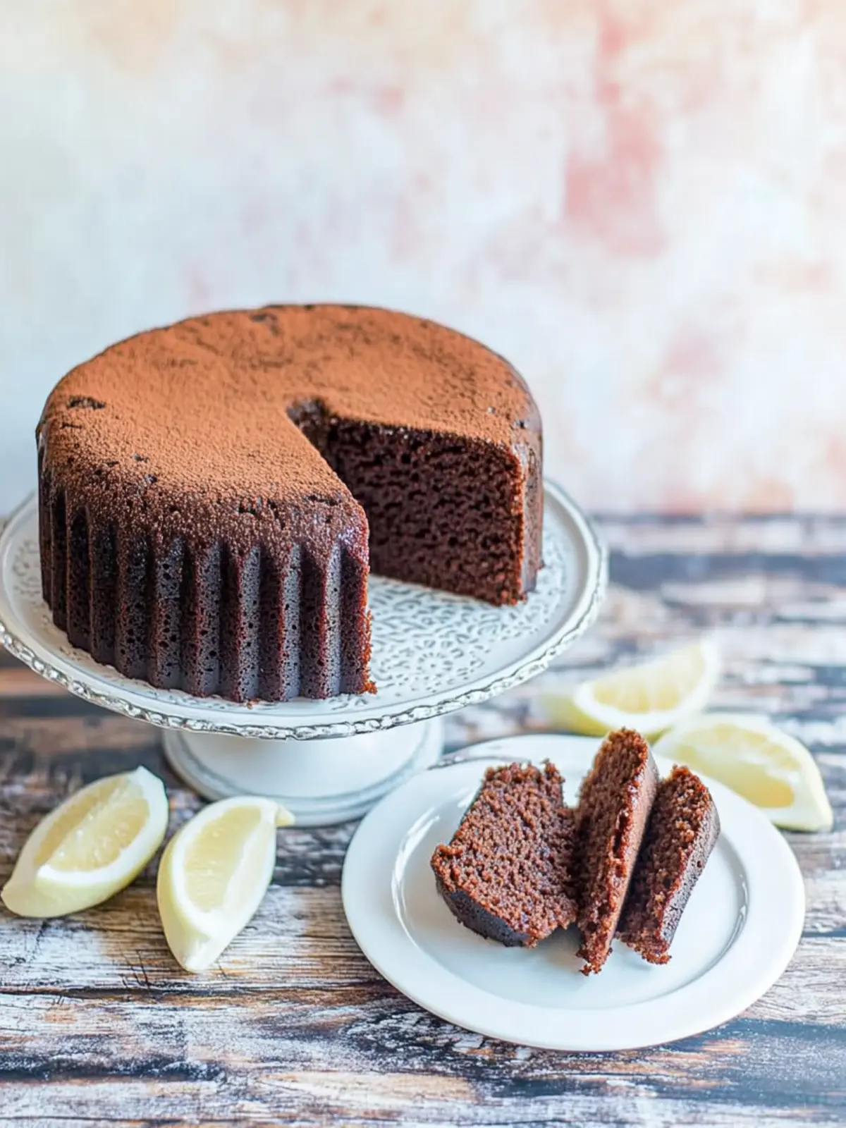 Schokoladen-Olivenöl-Kuchen