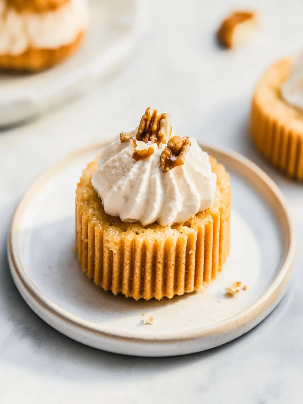 Mini-Kürbis-Käsekuchen