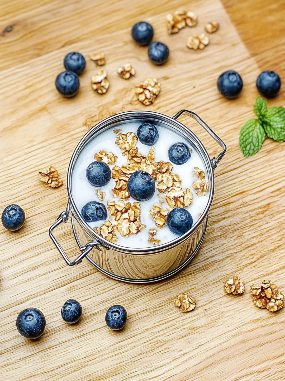 Veganer Joghurt mit Granola