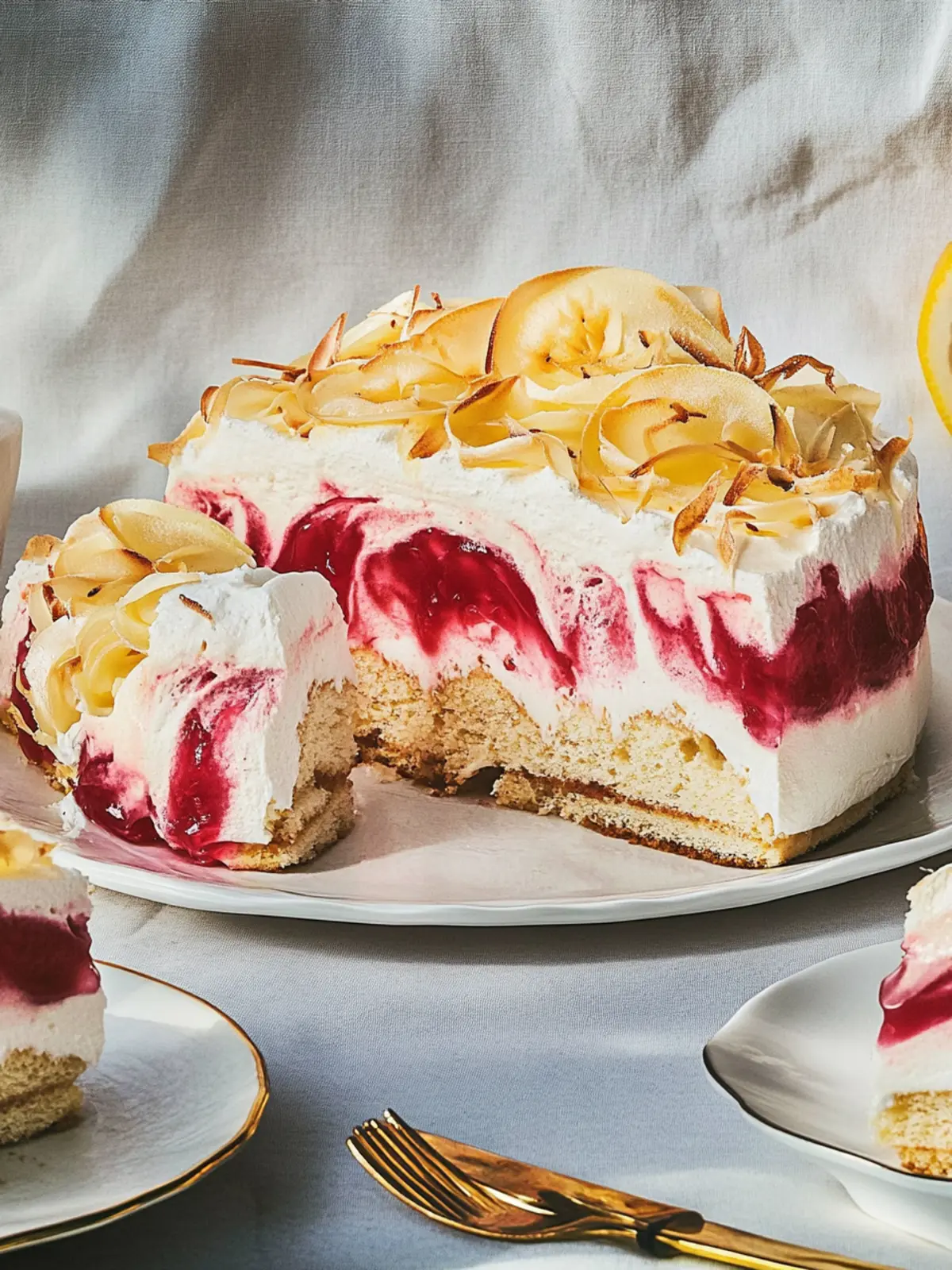 Cranberry-Pistazien-Baked-Alaska – Festtagsdessertrezepte für Neujahr